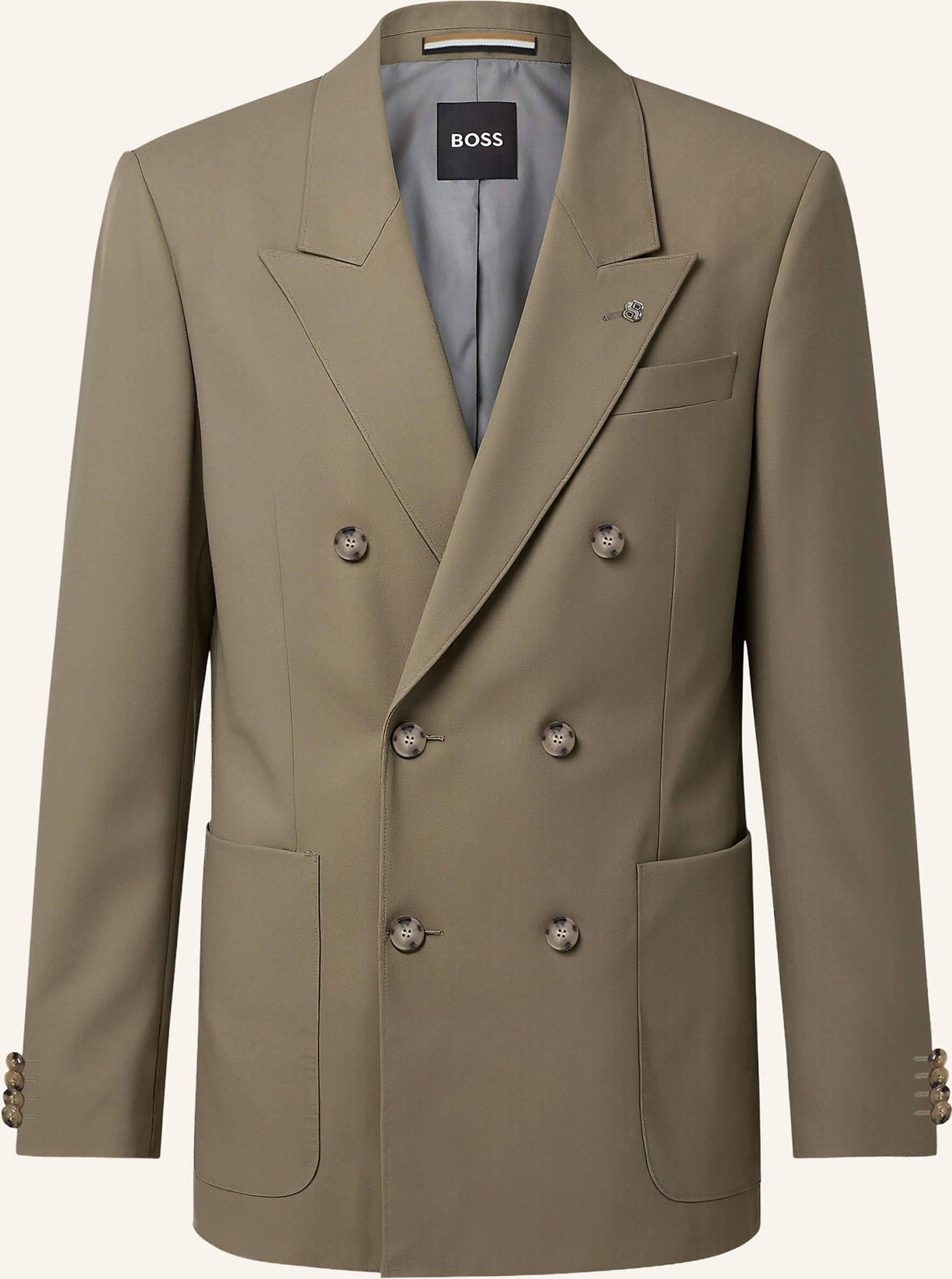 Boss Blazer C-Callum-Db-Peak-254 Relaxed Fit braun