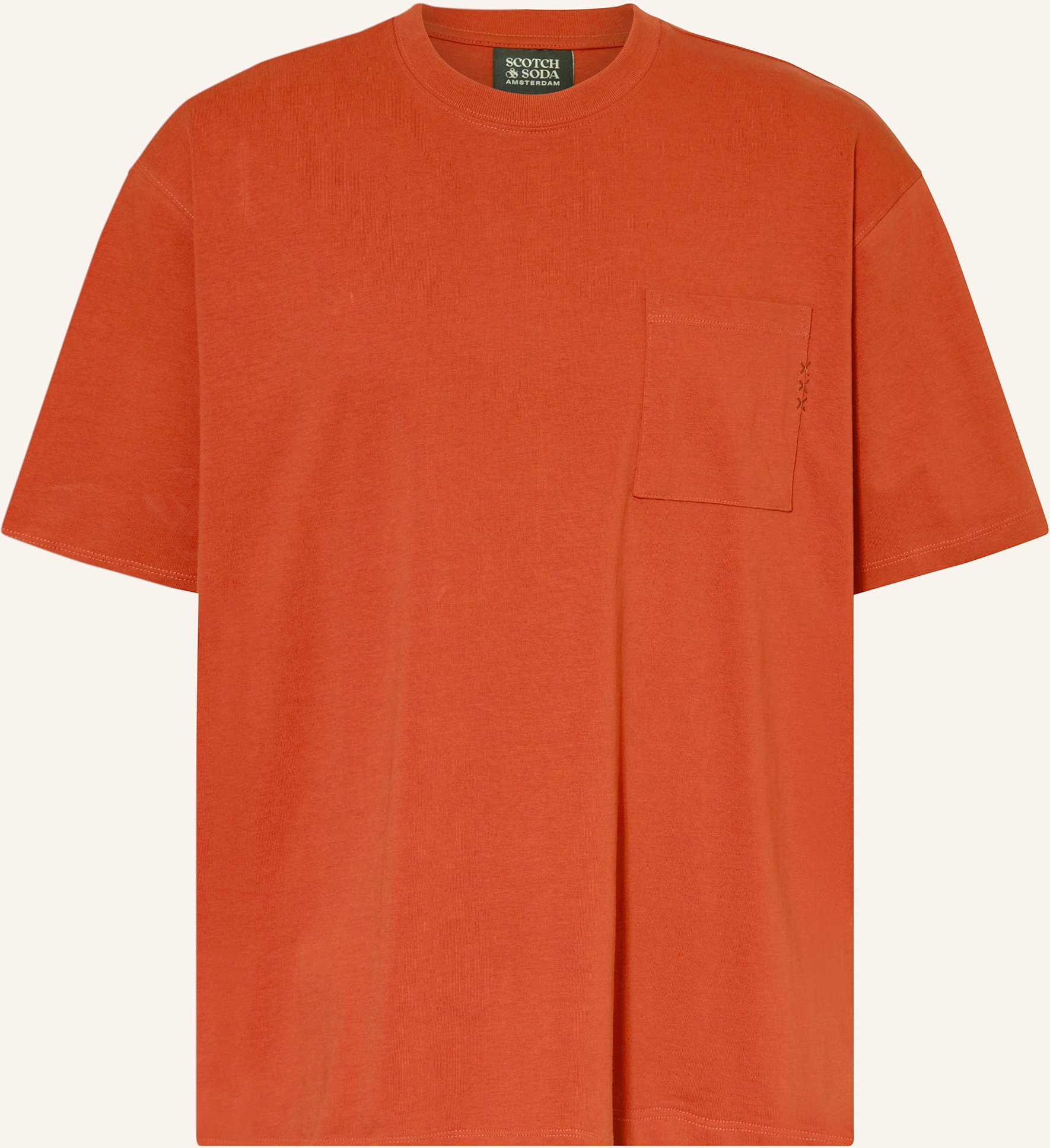 Scotch & Soda T-Shirt Loose Fit rot