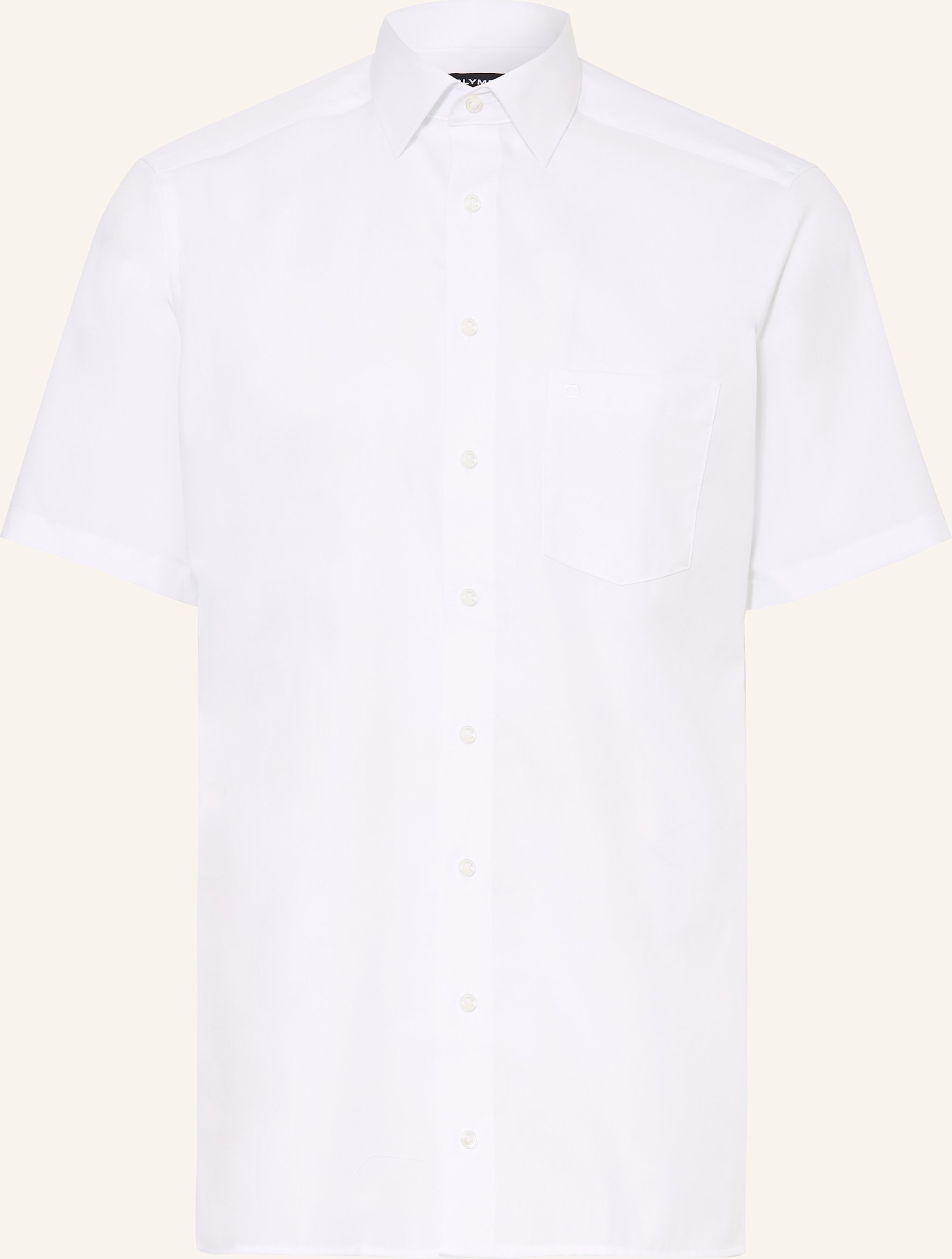 Olymp Kurzarm-Hemd Luxor Modern Fit weiss