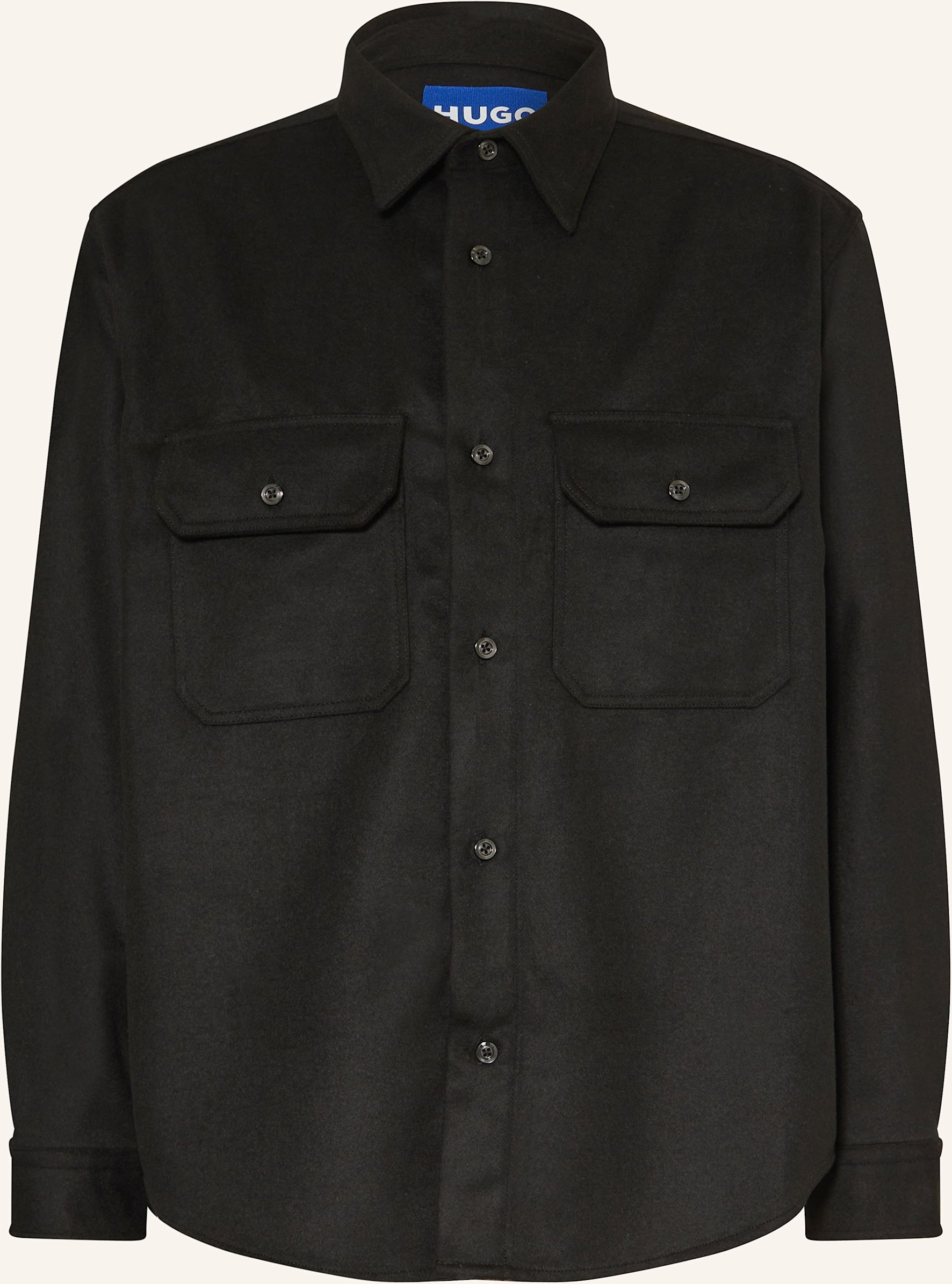 Hugo Blue Overshirt Ebolt schwarz