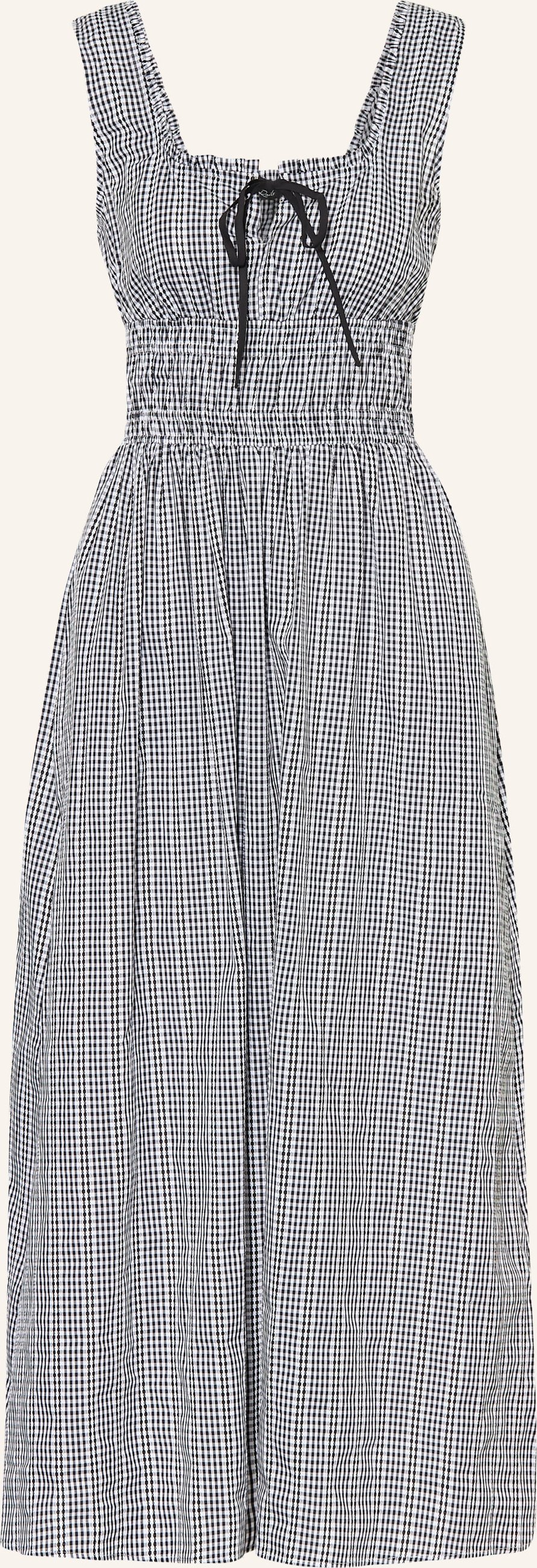 Rails Kleid Jordie Mit Rüschen schwarz