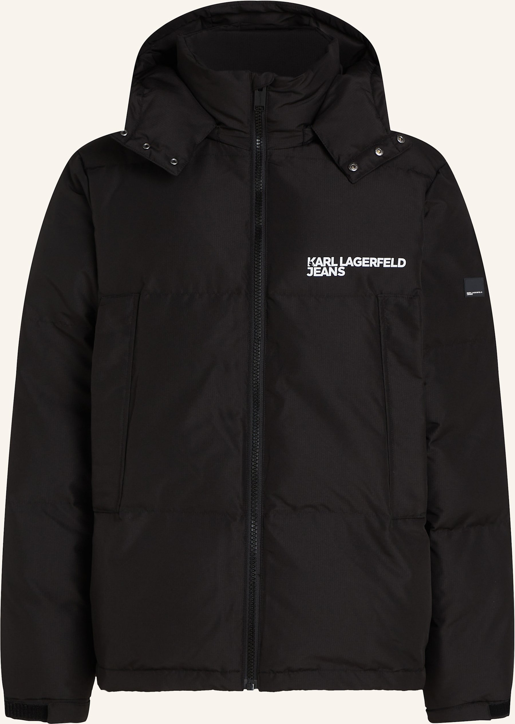 Karl Lagerfeld Jeans Jacke schwarz