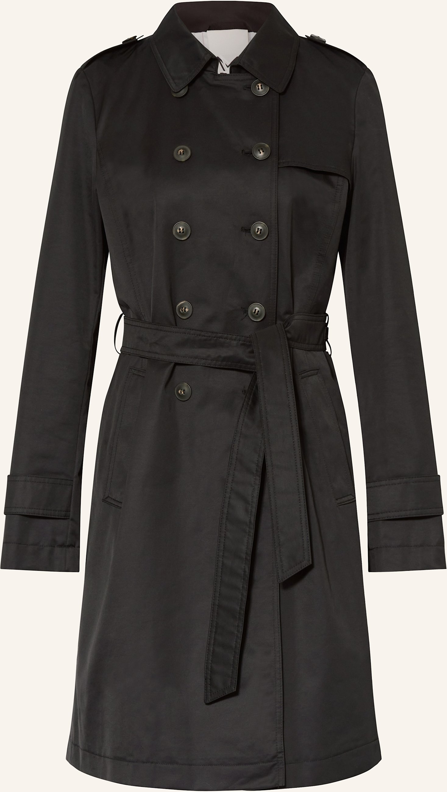 Fuchs Schmitt Trenchcocat schwarz