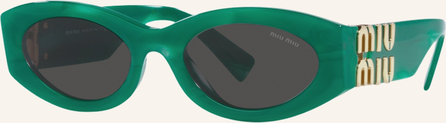 Miu Miu Sonnenbrille Mu 11ws gruen