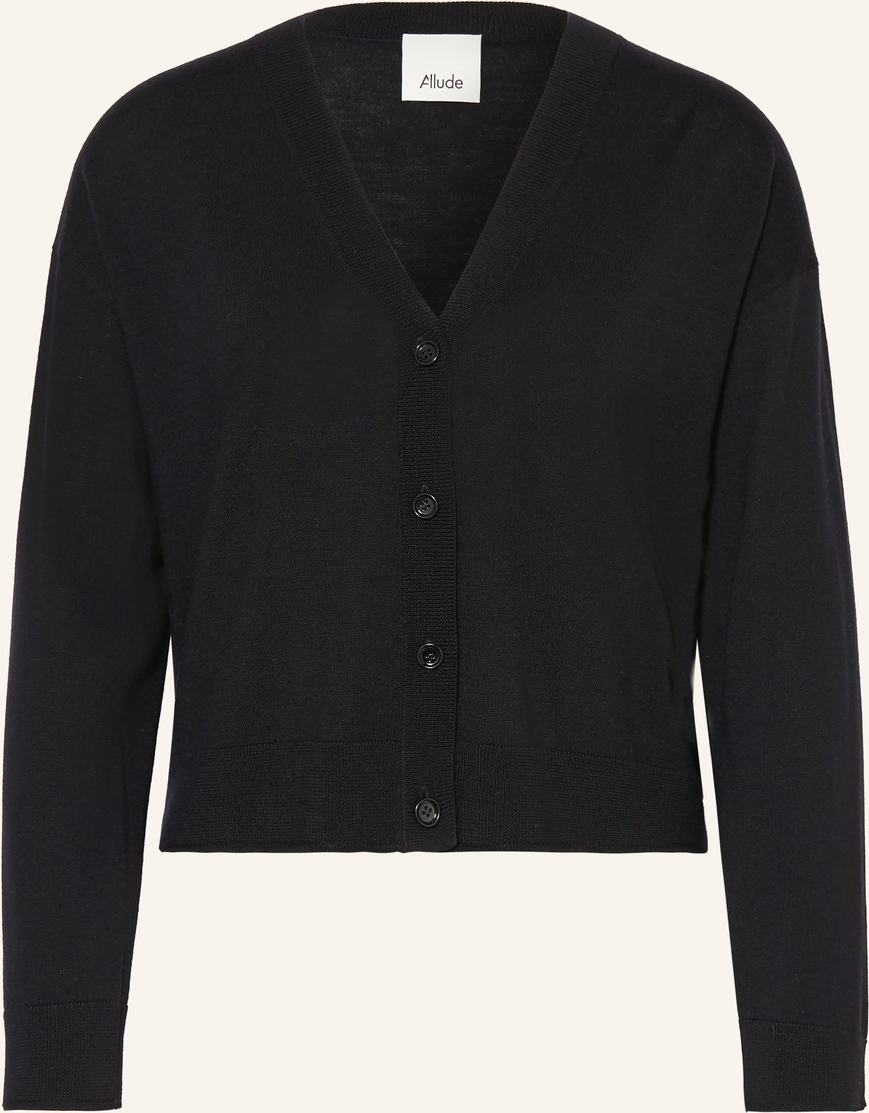 Allude Strickjacke schwarz