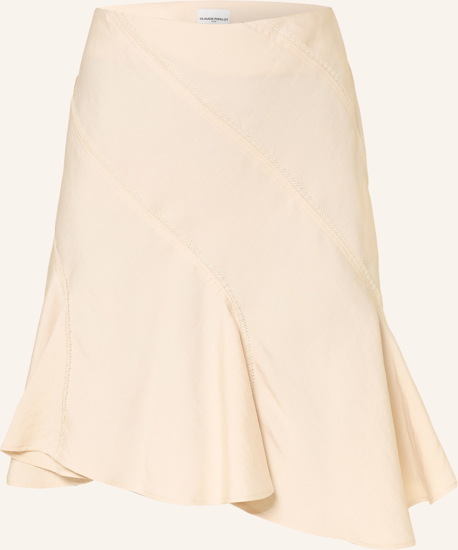 Claudie Pierlot Rock Mit Spitze gelb