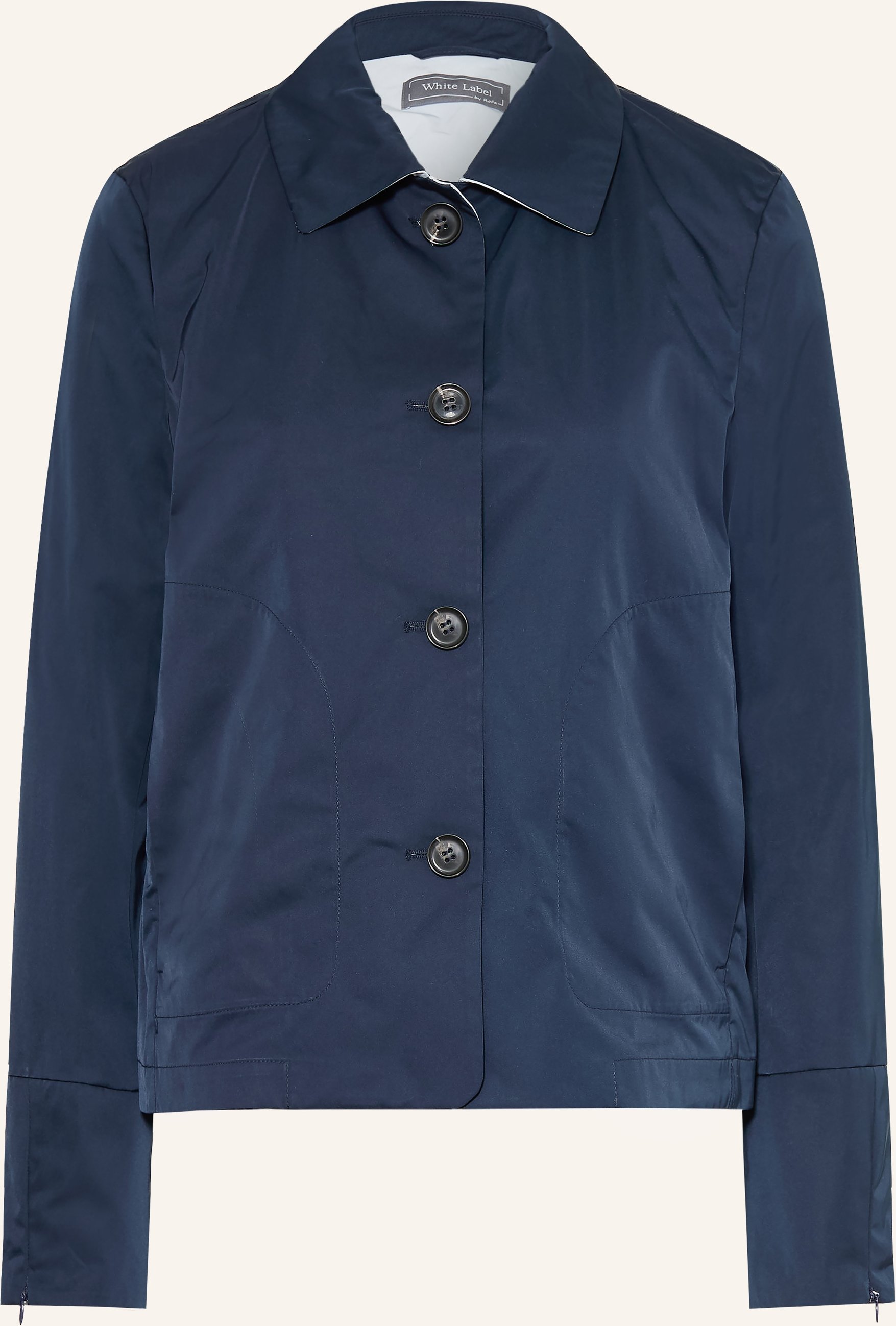 White Label Jacke blau