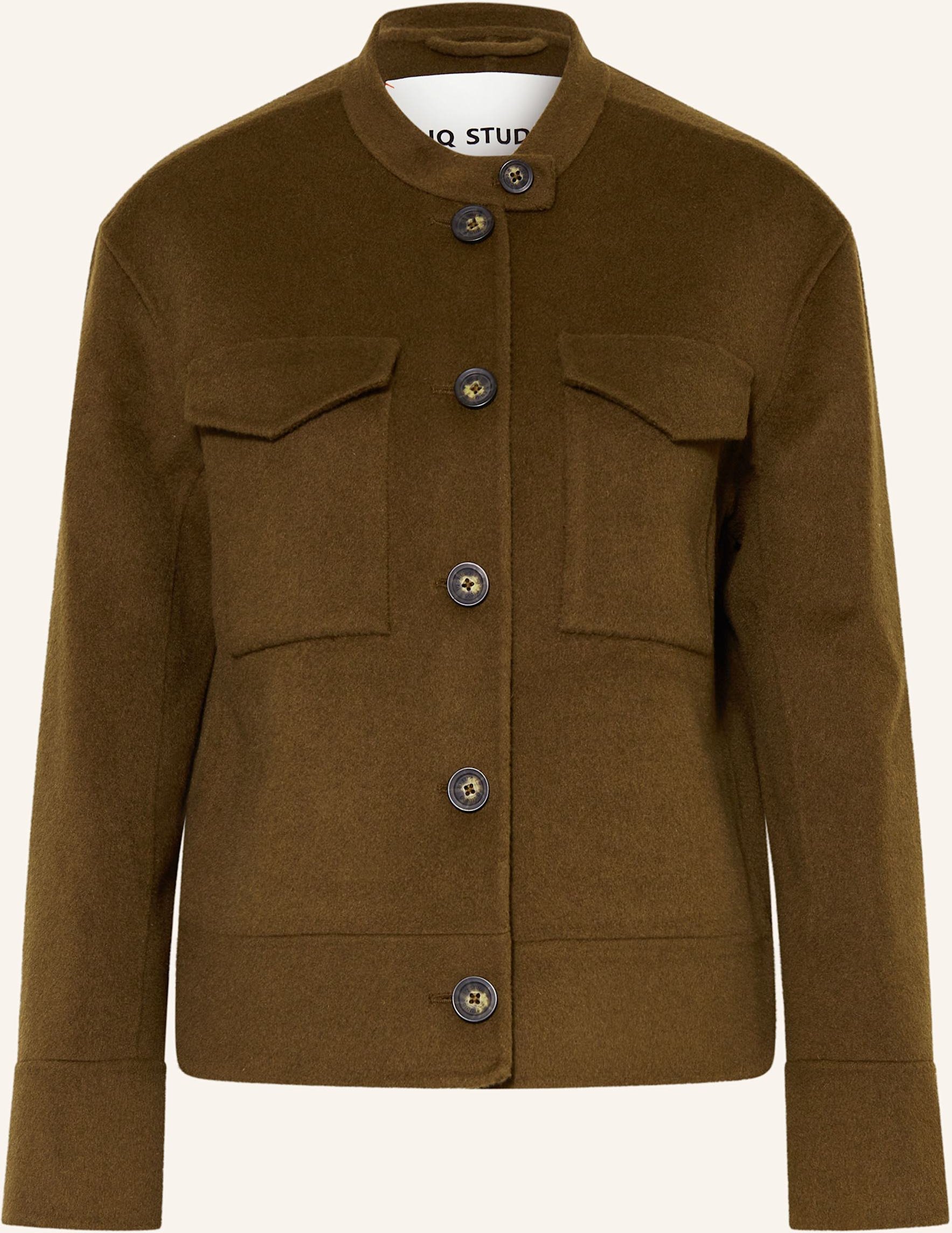 Iq Studio Kastenjacke gruen