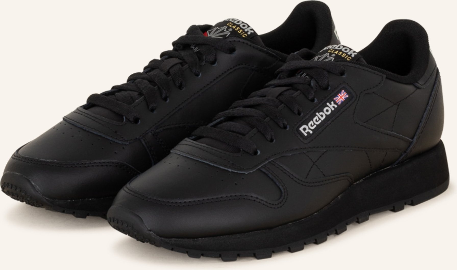 Reebok Sneaker Classic Leather schwarz