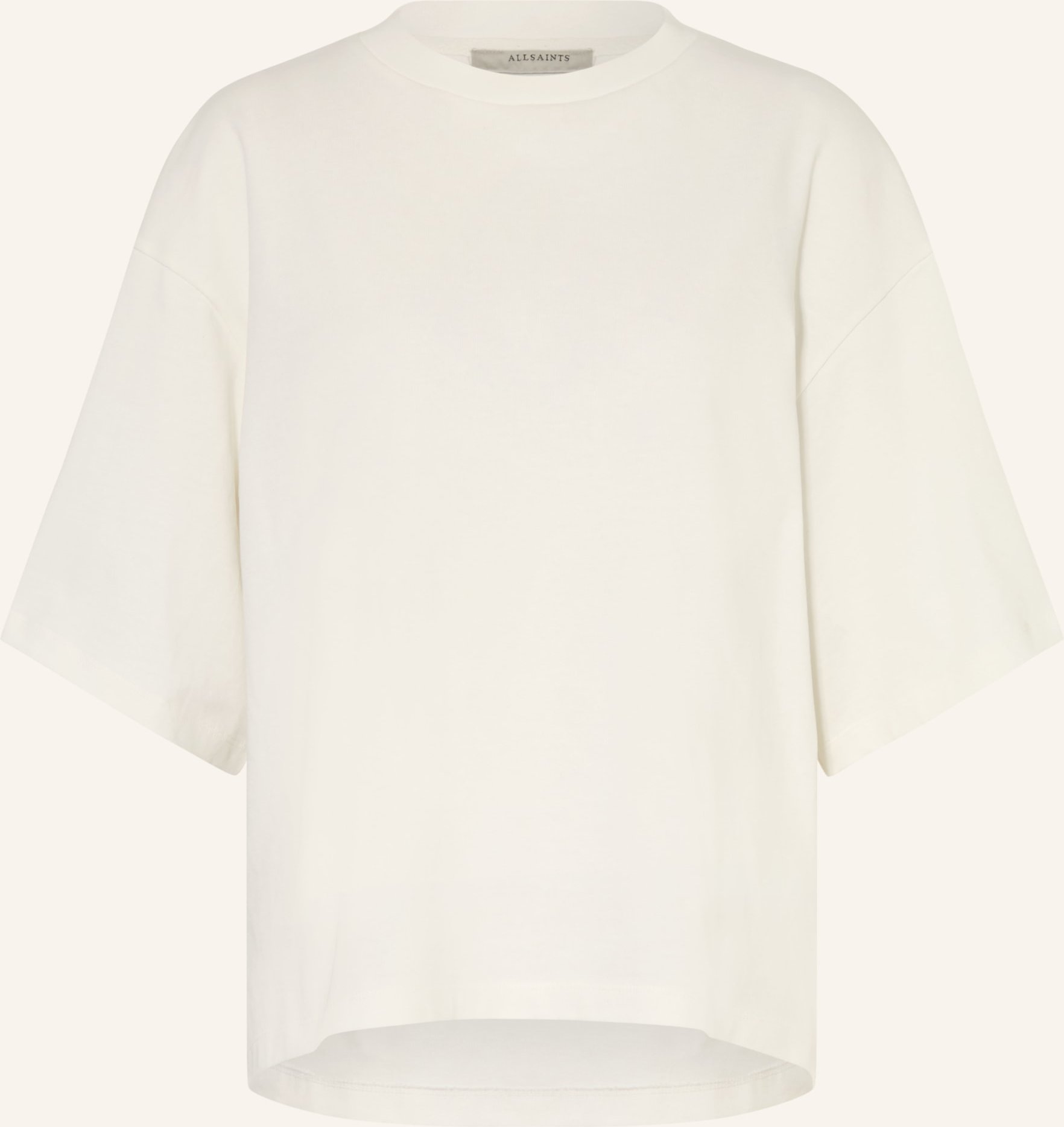 Allsaints Oversized-Shirt Esme Amelie Mit Lochspitze weiss