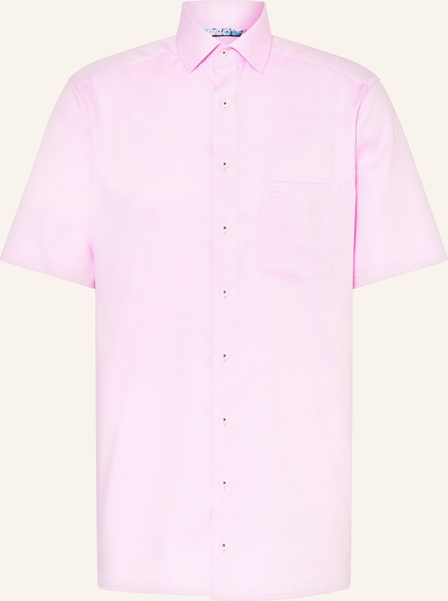 Thumbnail - Olymp Kurzarm-Hemd Luxor Modern Fit pink