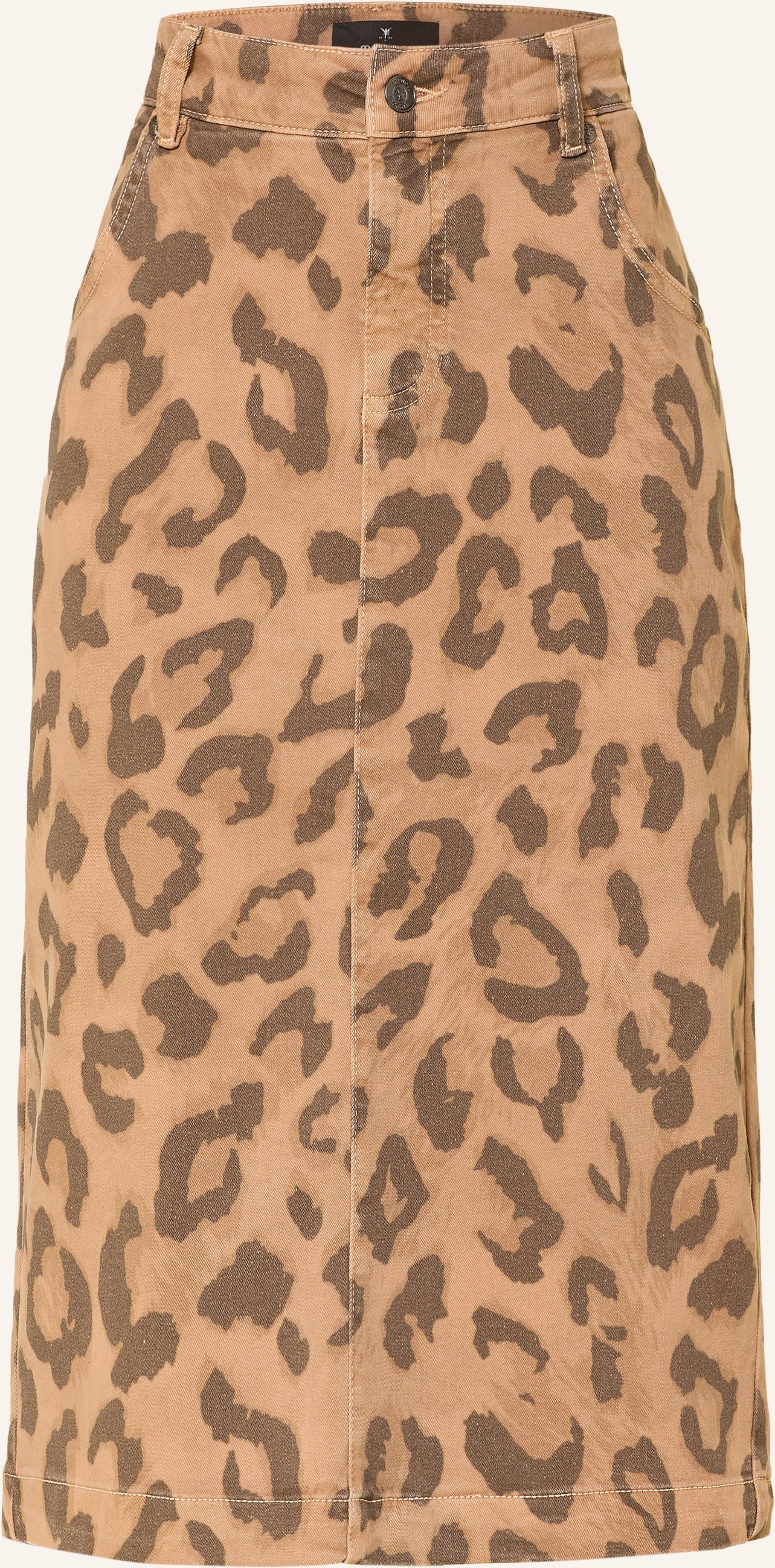 Monari Jeansrock braun