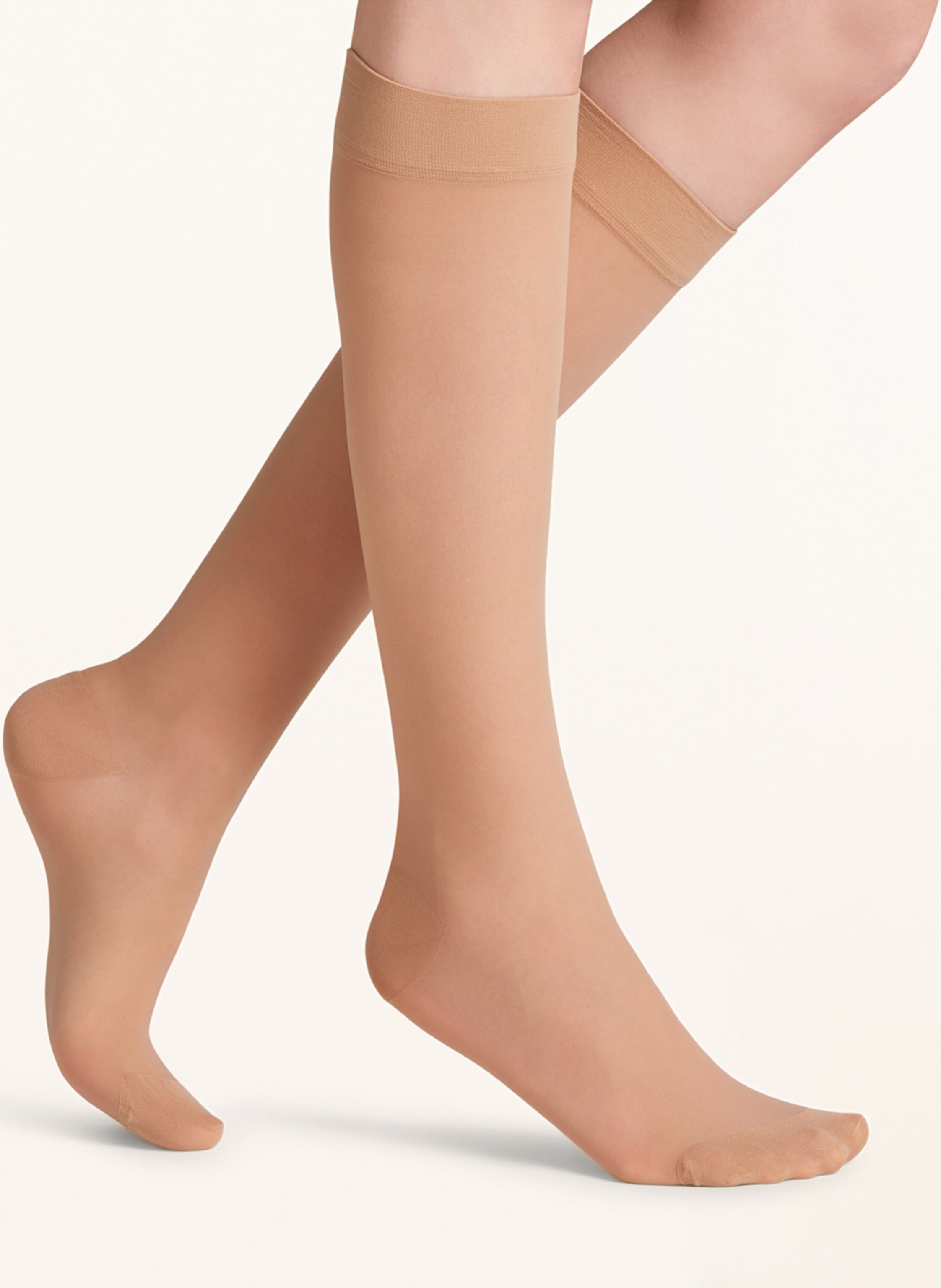 Thumbnail - Falke Fein-Kniestrümpfe Energize Knee-High 30 Den beige