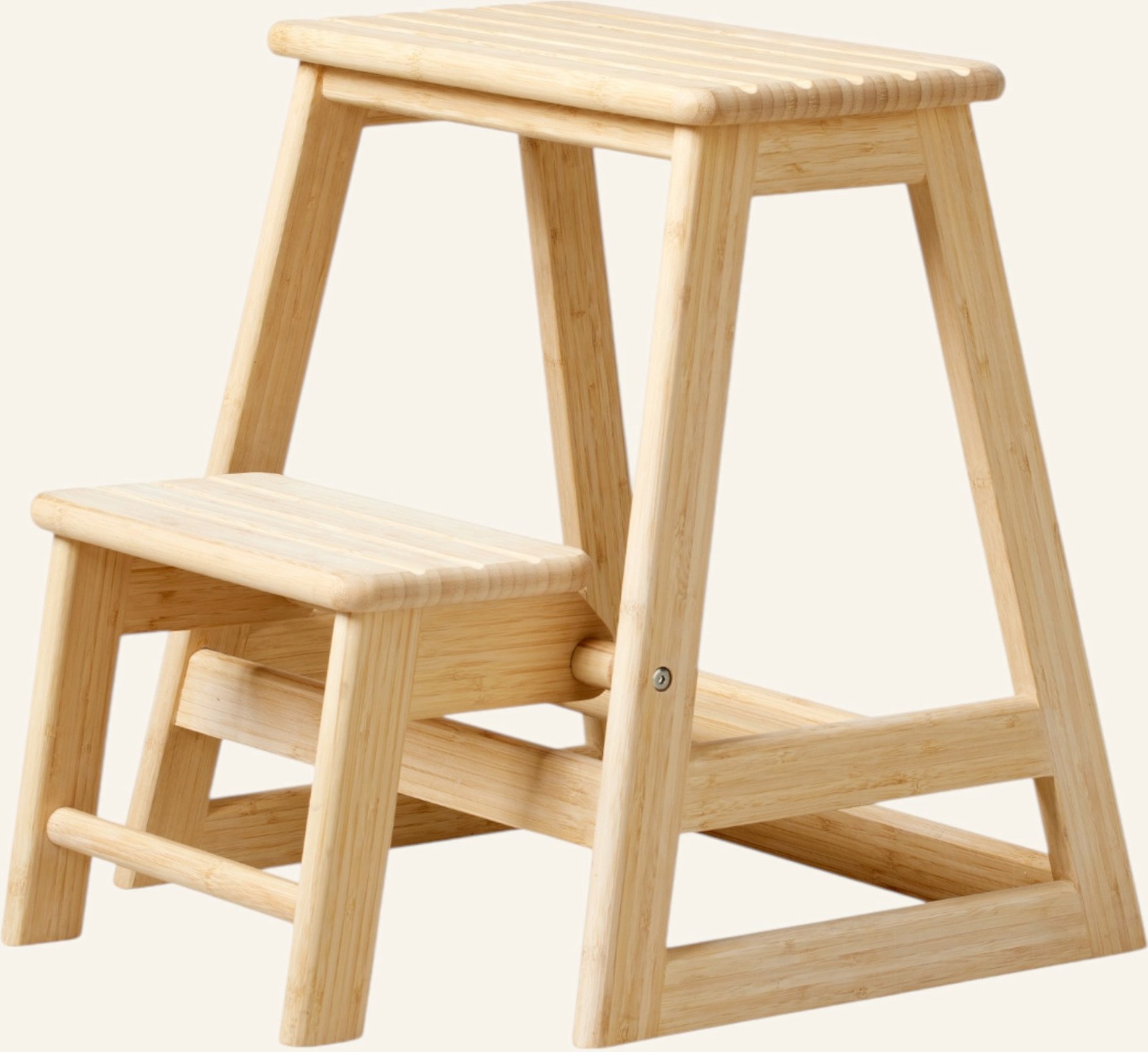 Cinas Stehleiter Skala braun