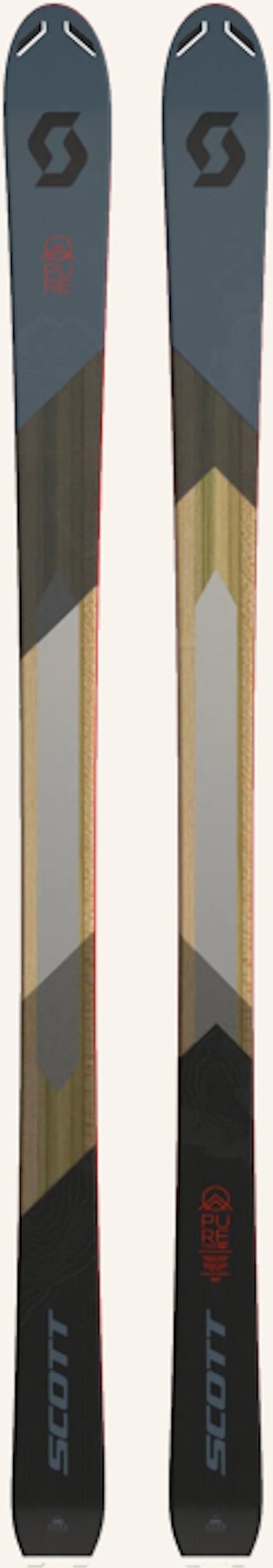 Scott Freeride Ski Pure Free 90ti braun