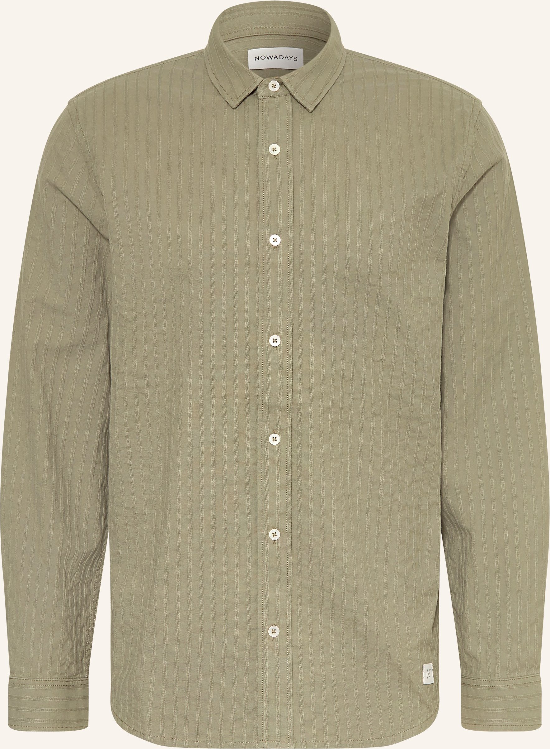 Nowadays Hemd Regular Fit gruen