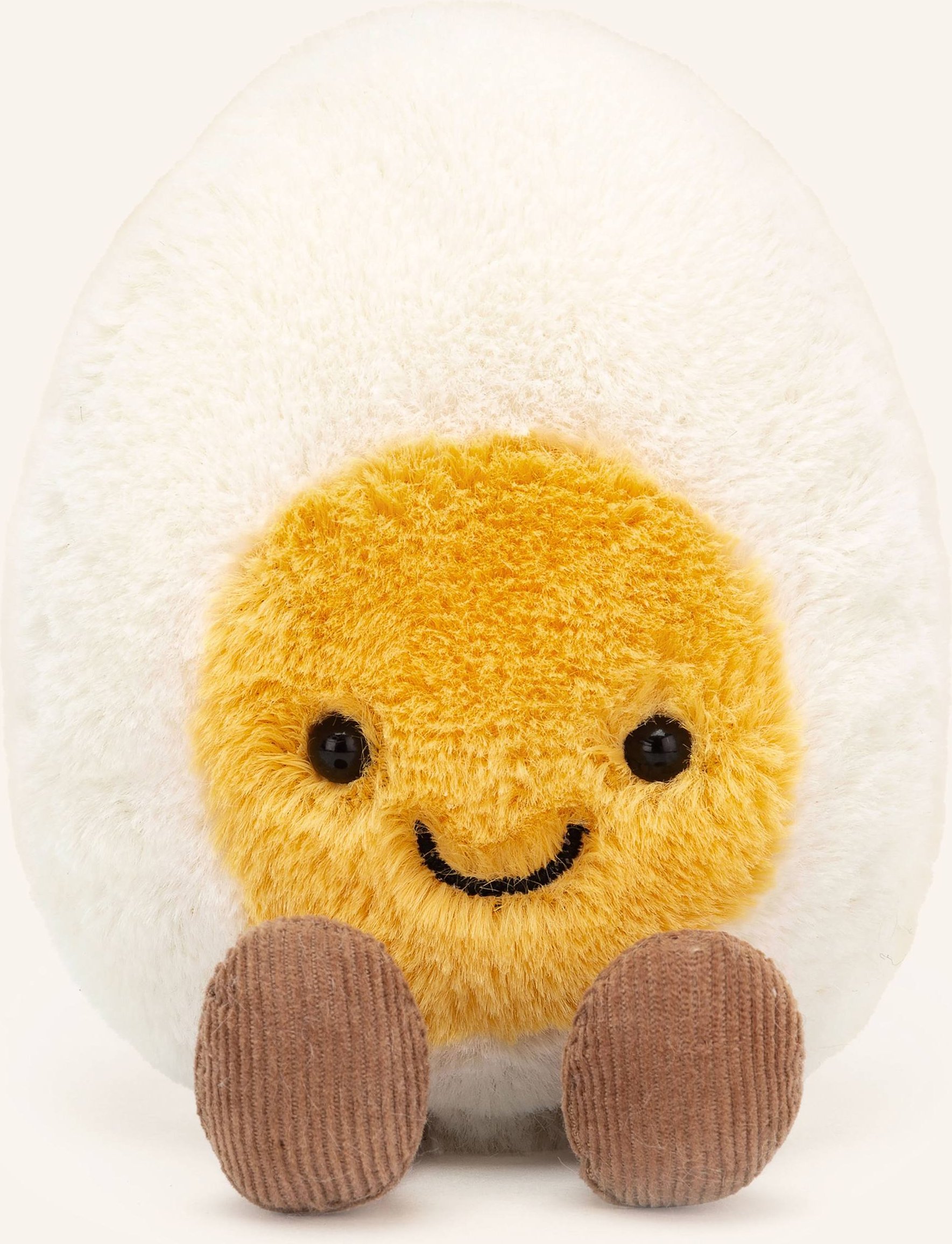 Jellycat Plüsch-Spielzeug Amuseables Happy Boiled Egg weiss