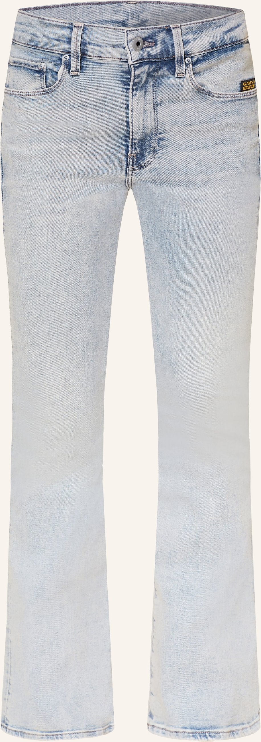 G-Star Flared Jeans 3301 blau