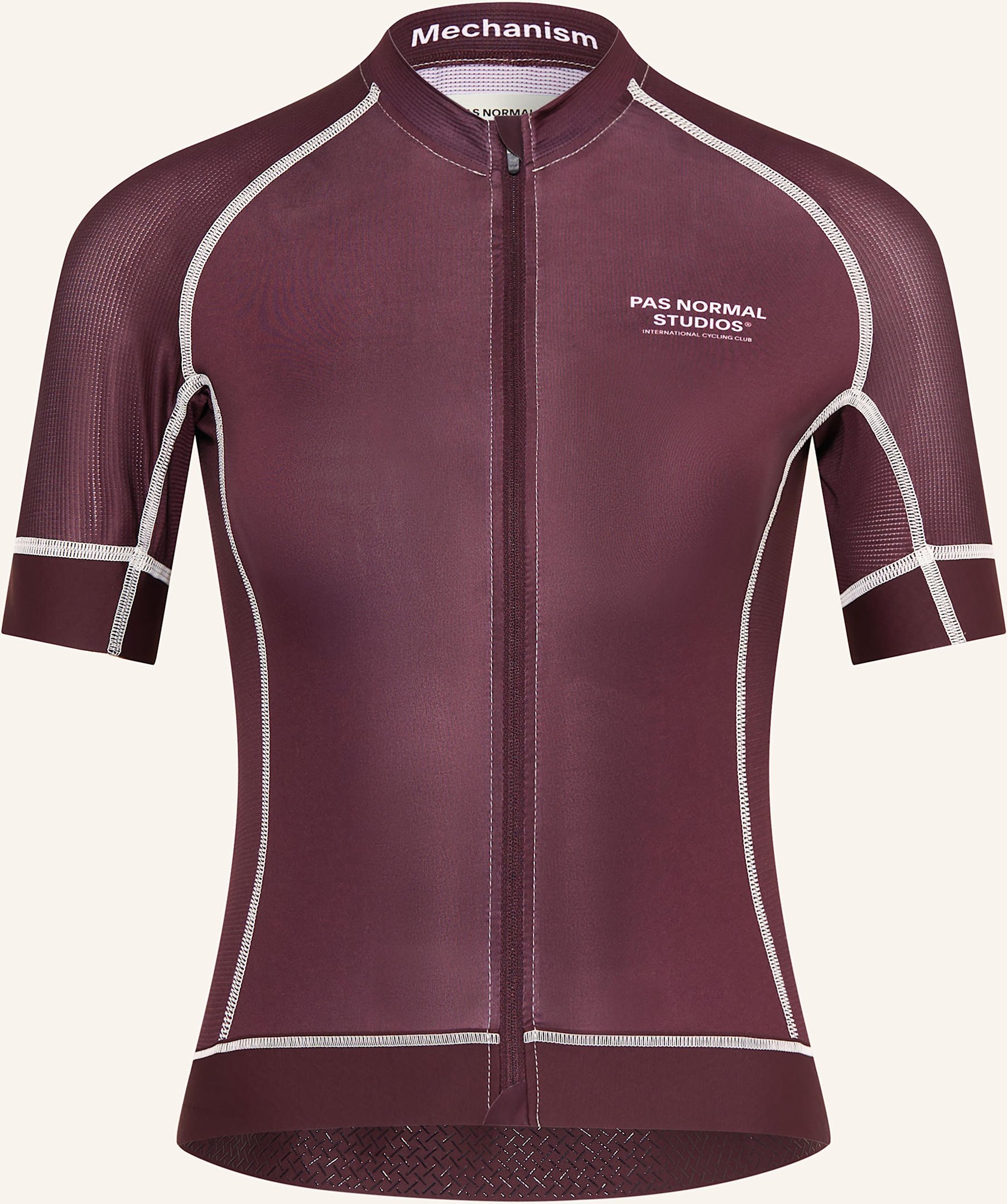 Pas Normal Studios Radtrikot Mechanism rot