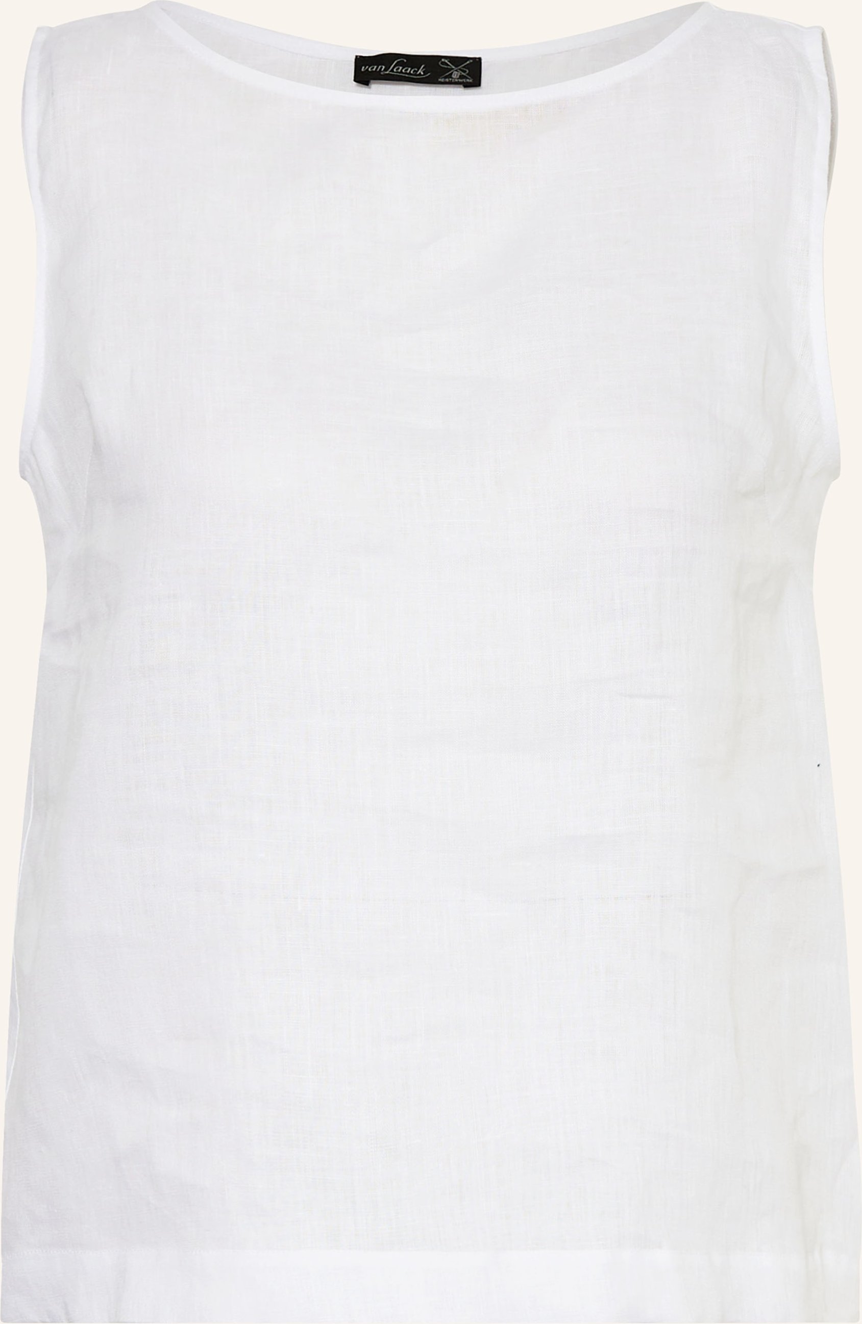 Van Laack Leinentop Vl-Tae-Br weiss