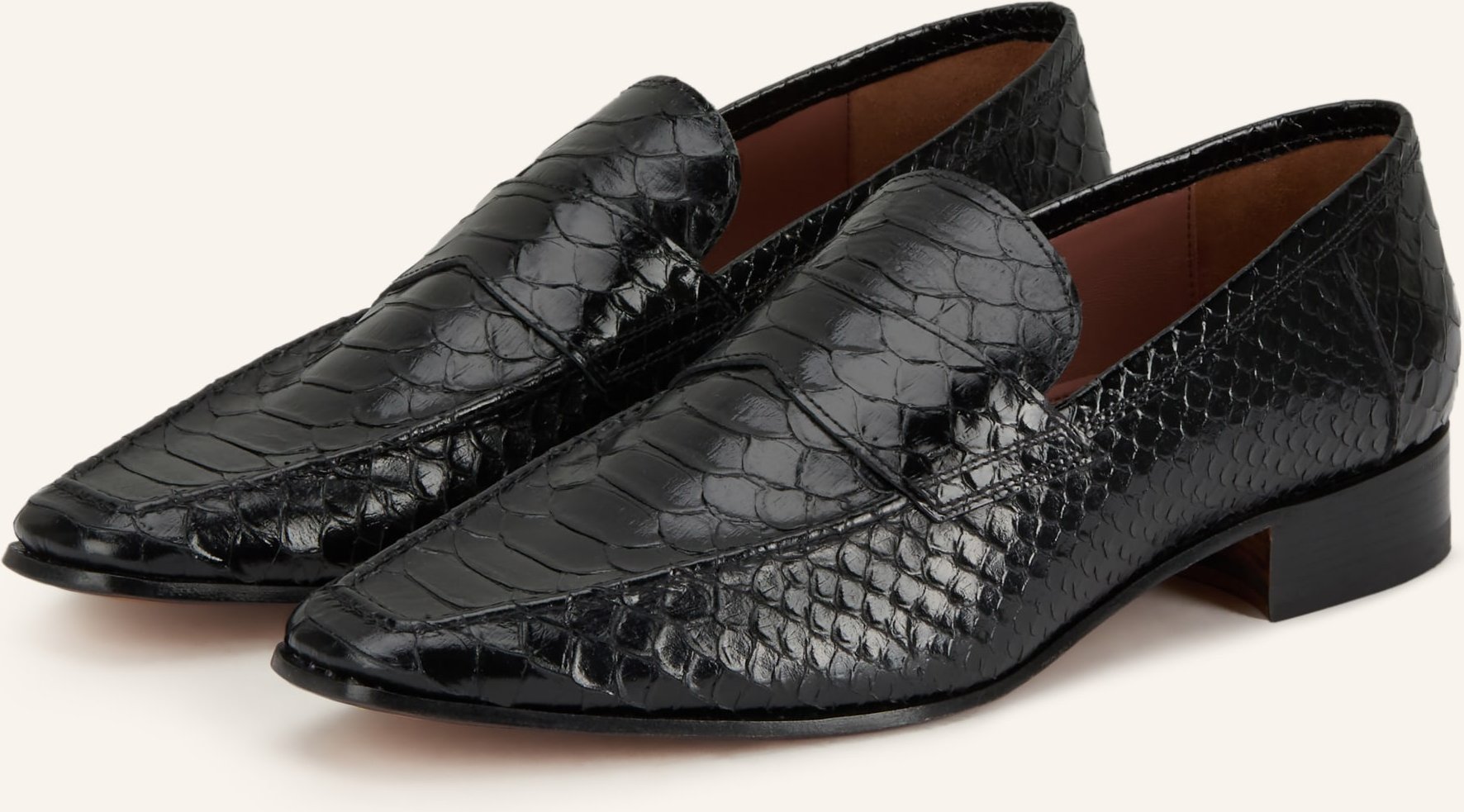 Paris Texas Loafer Alain schwarz