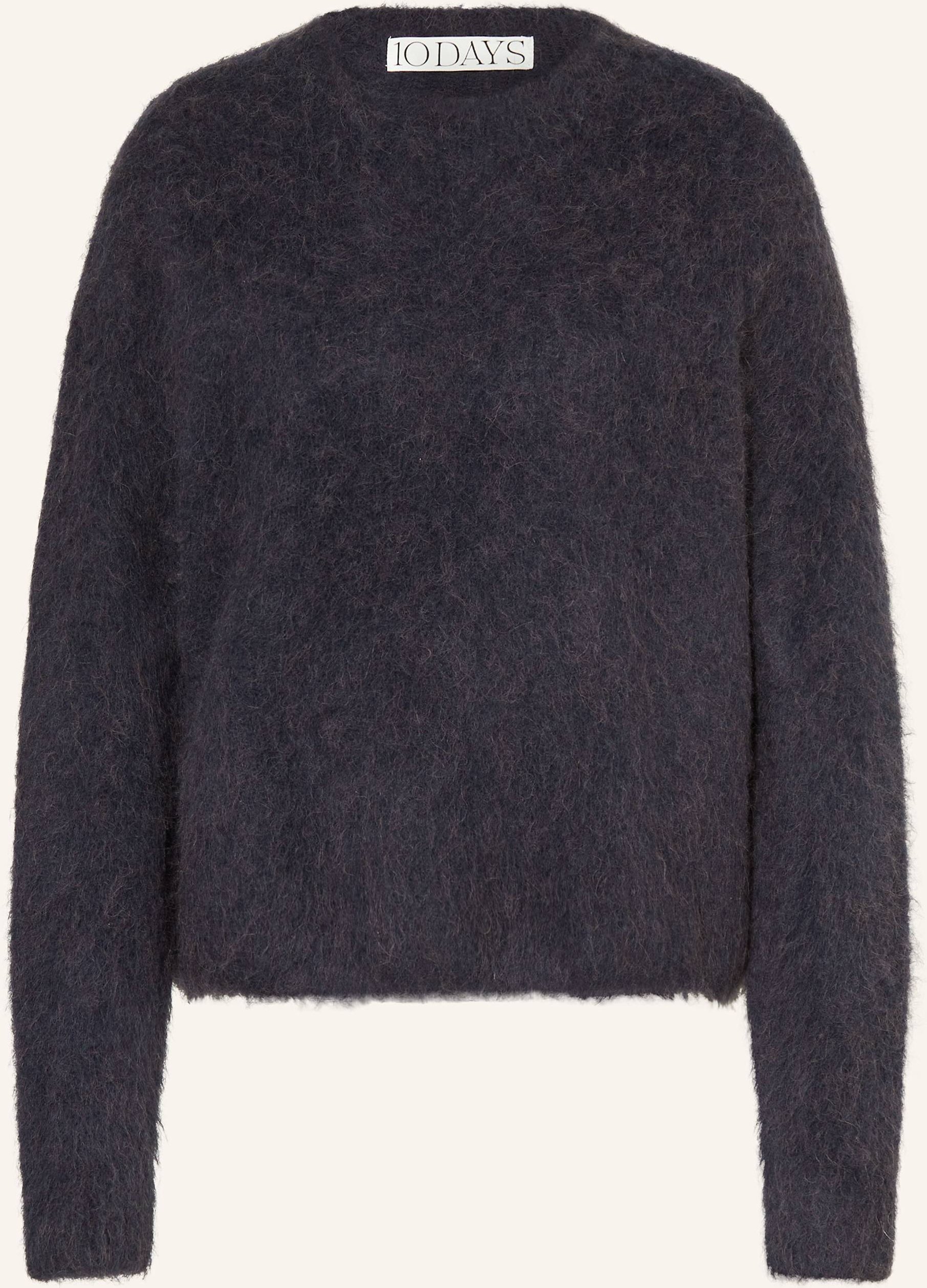 10days Pullover Mit Alpaka blau