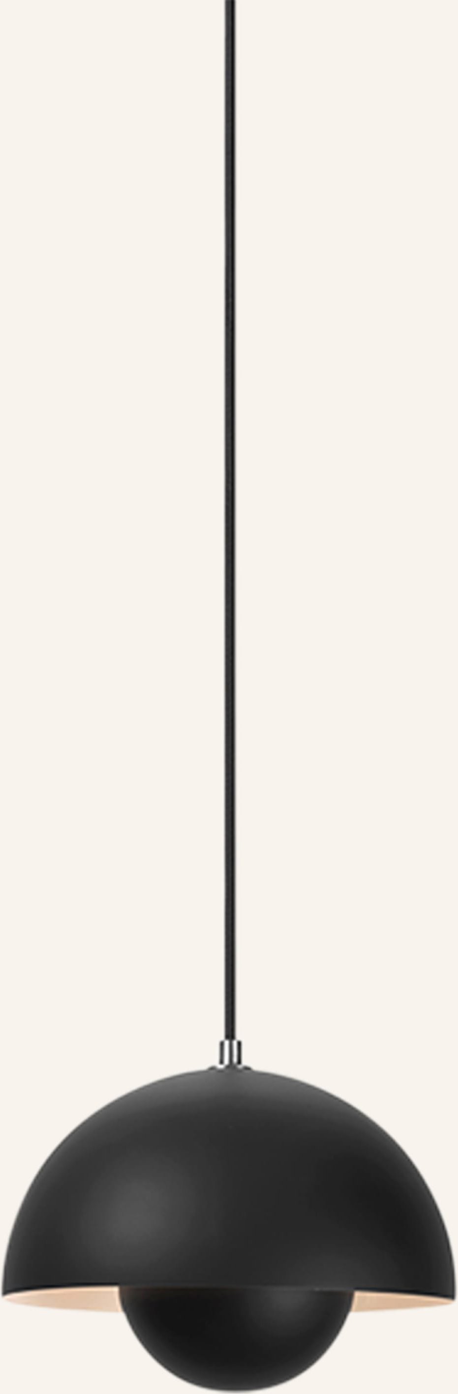 &Tradition Pendelleuchte Flowerpot vp1 schwarz