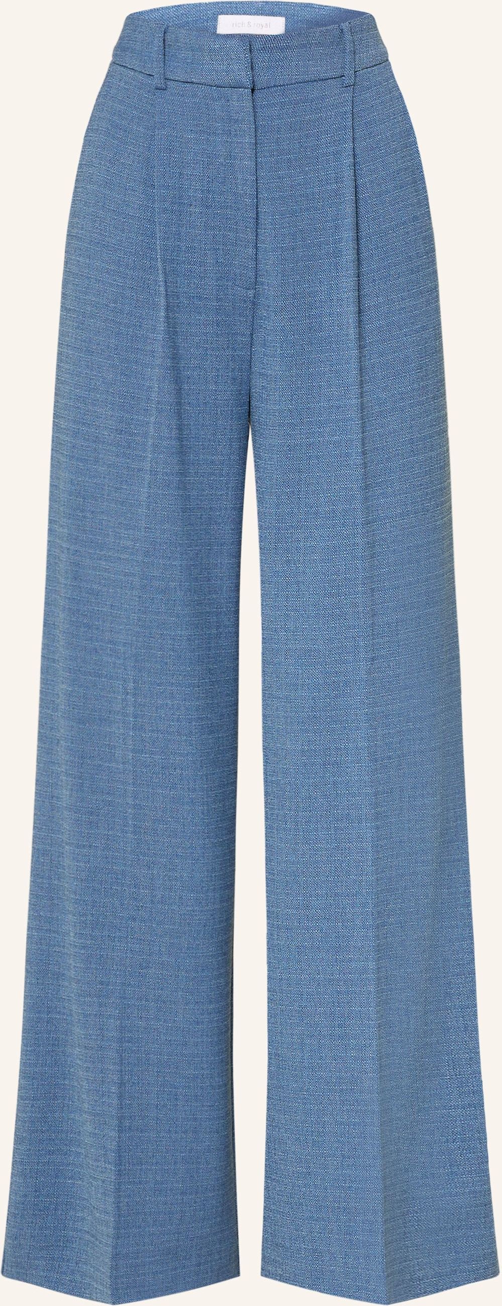 Rich & Royal Marlenehose blau