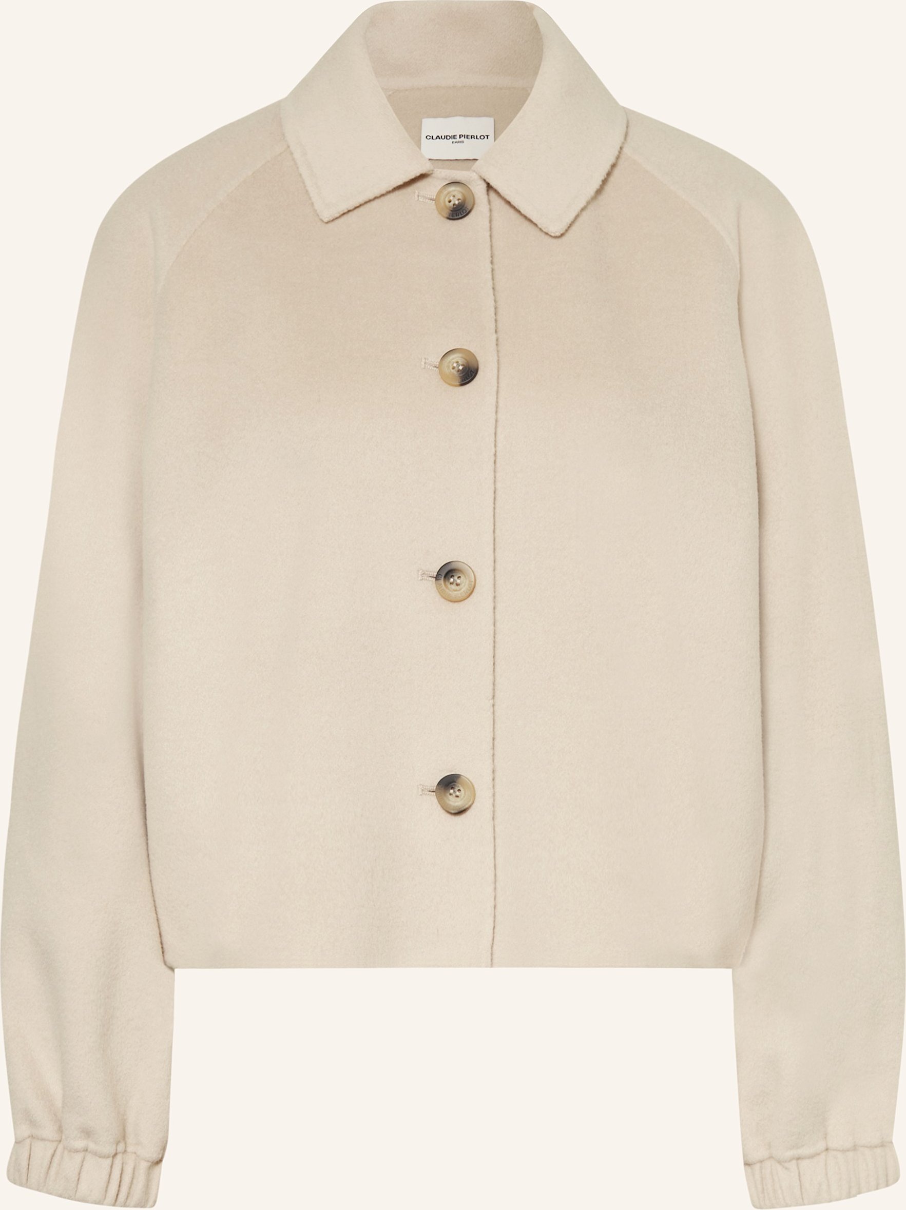 Claudie Pierlot Kastenjacke beige