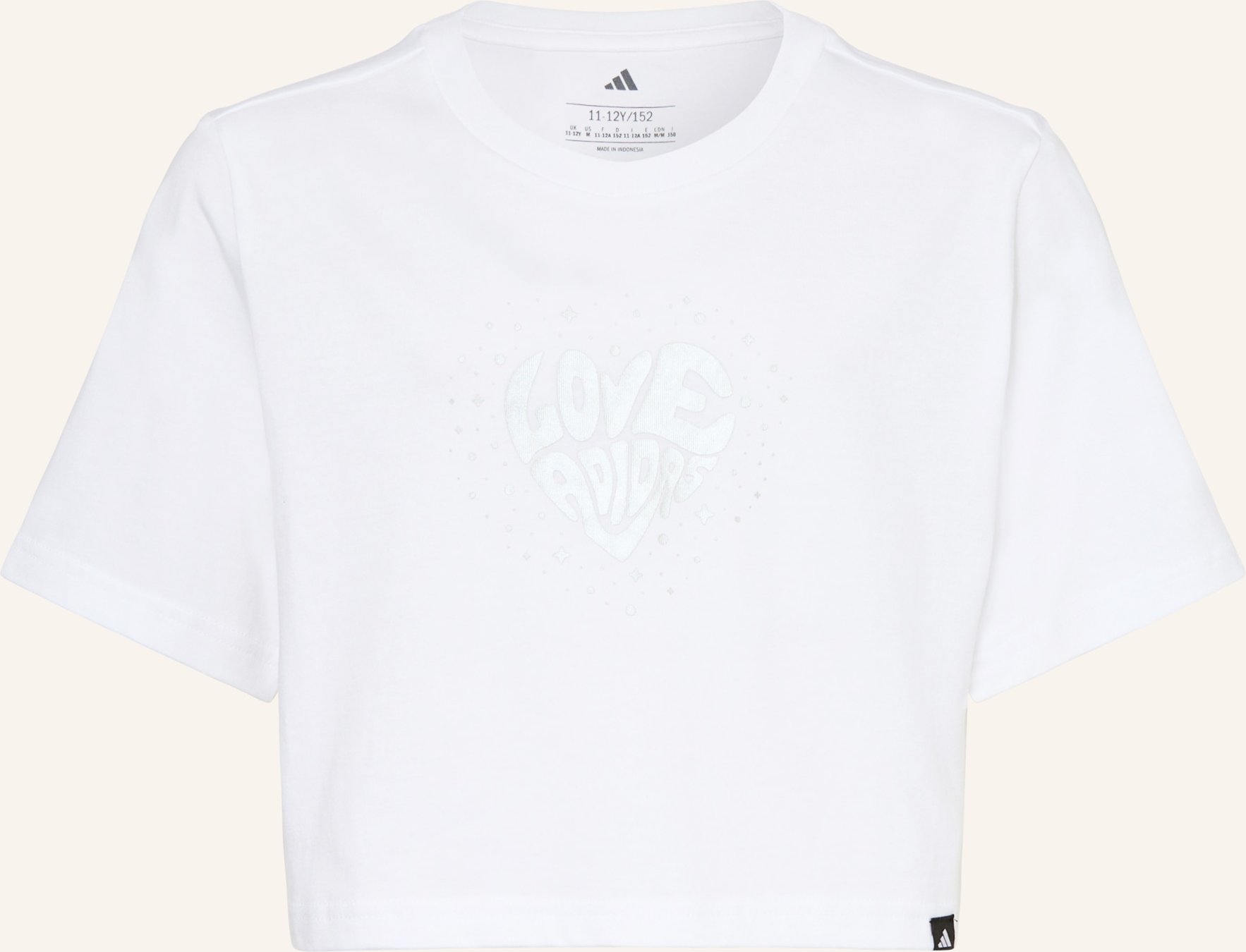 Adidas T-Shirt Glam weiss
