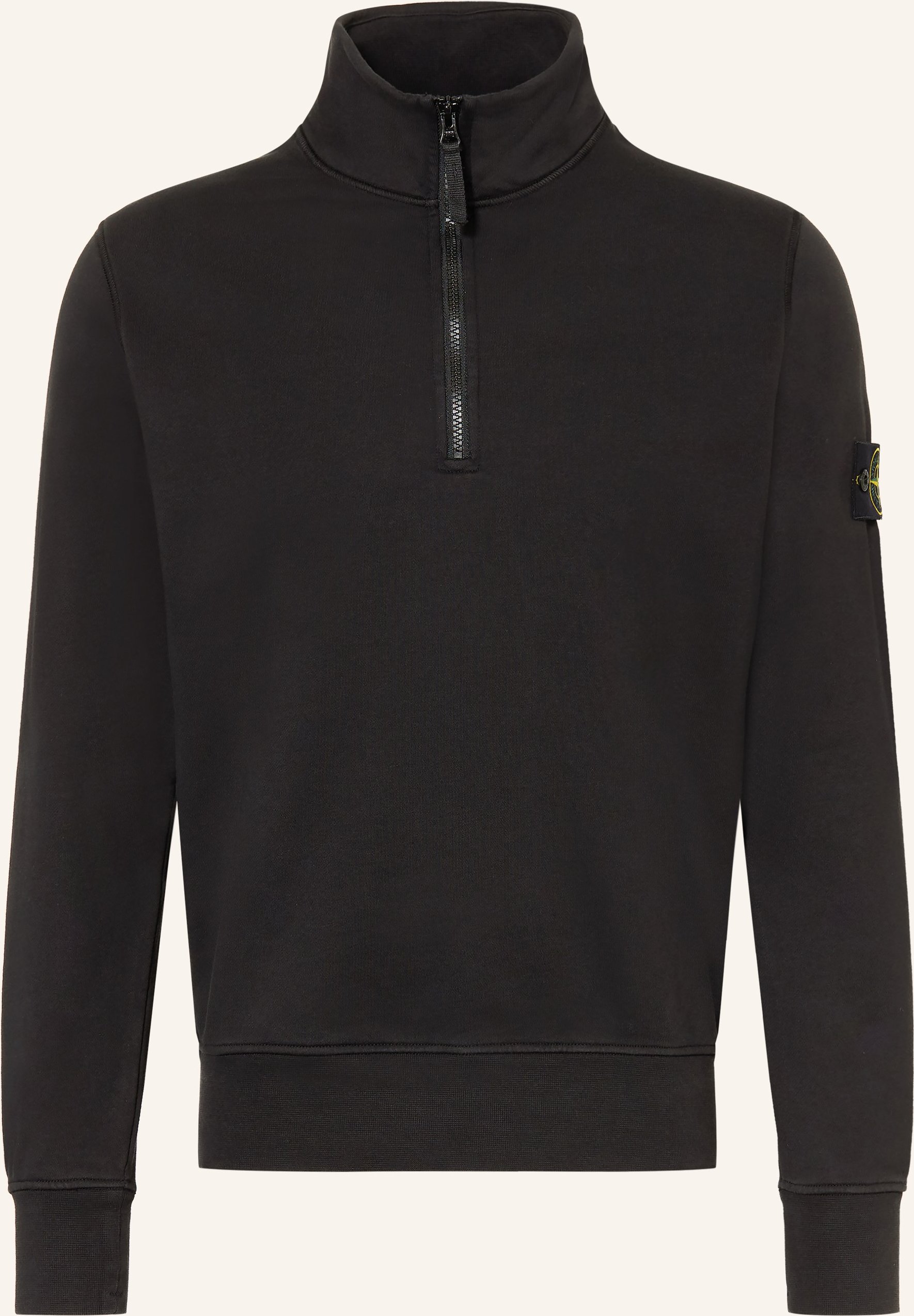 Stone Island Sweat-Troyer schwarz