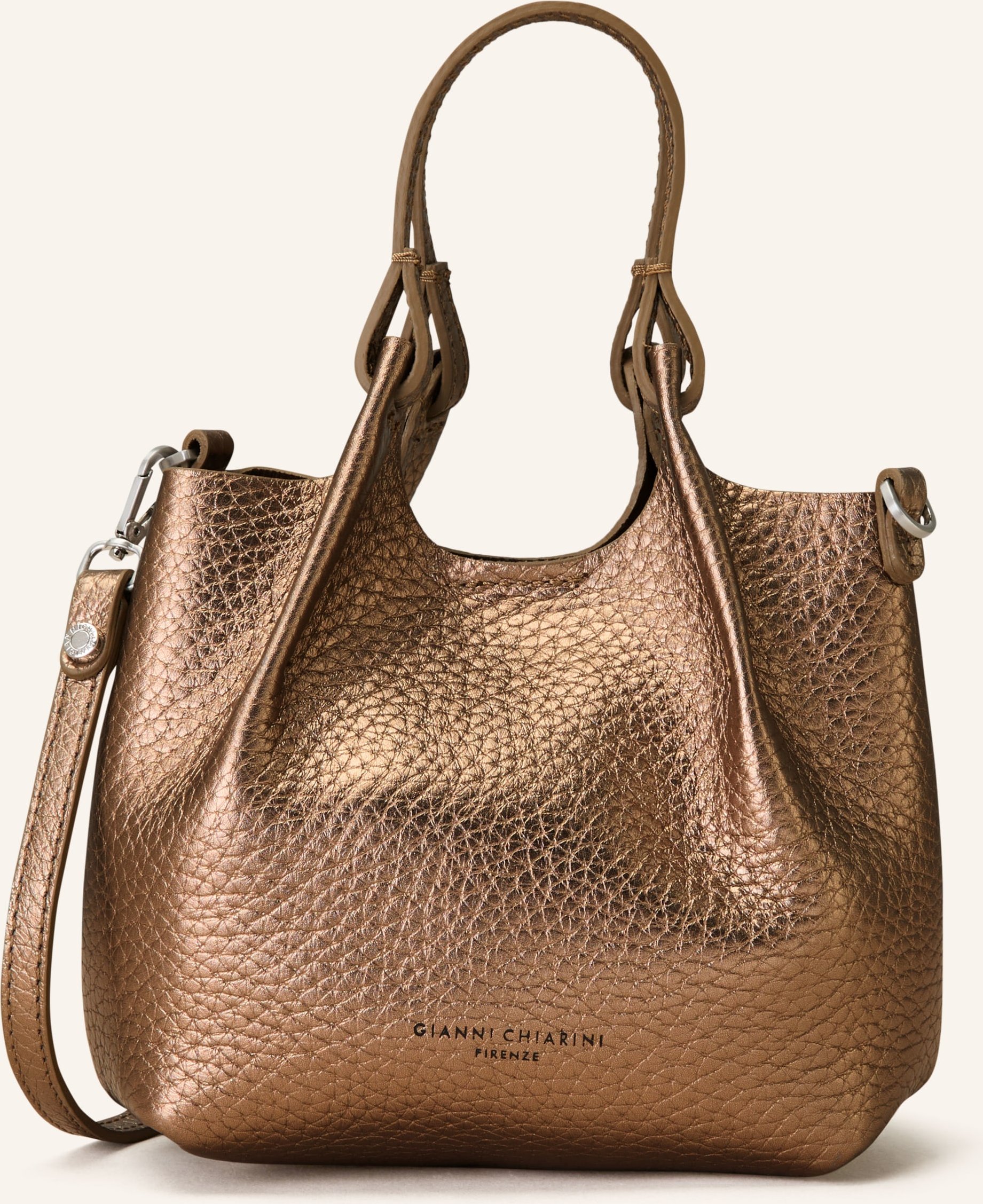 Gianni Chiarini Handtasche Dua Mini braun