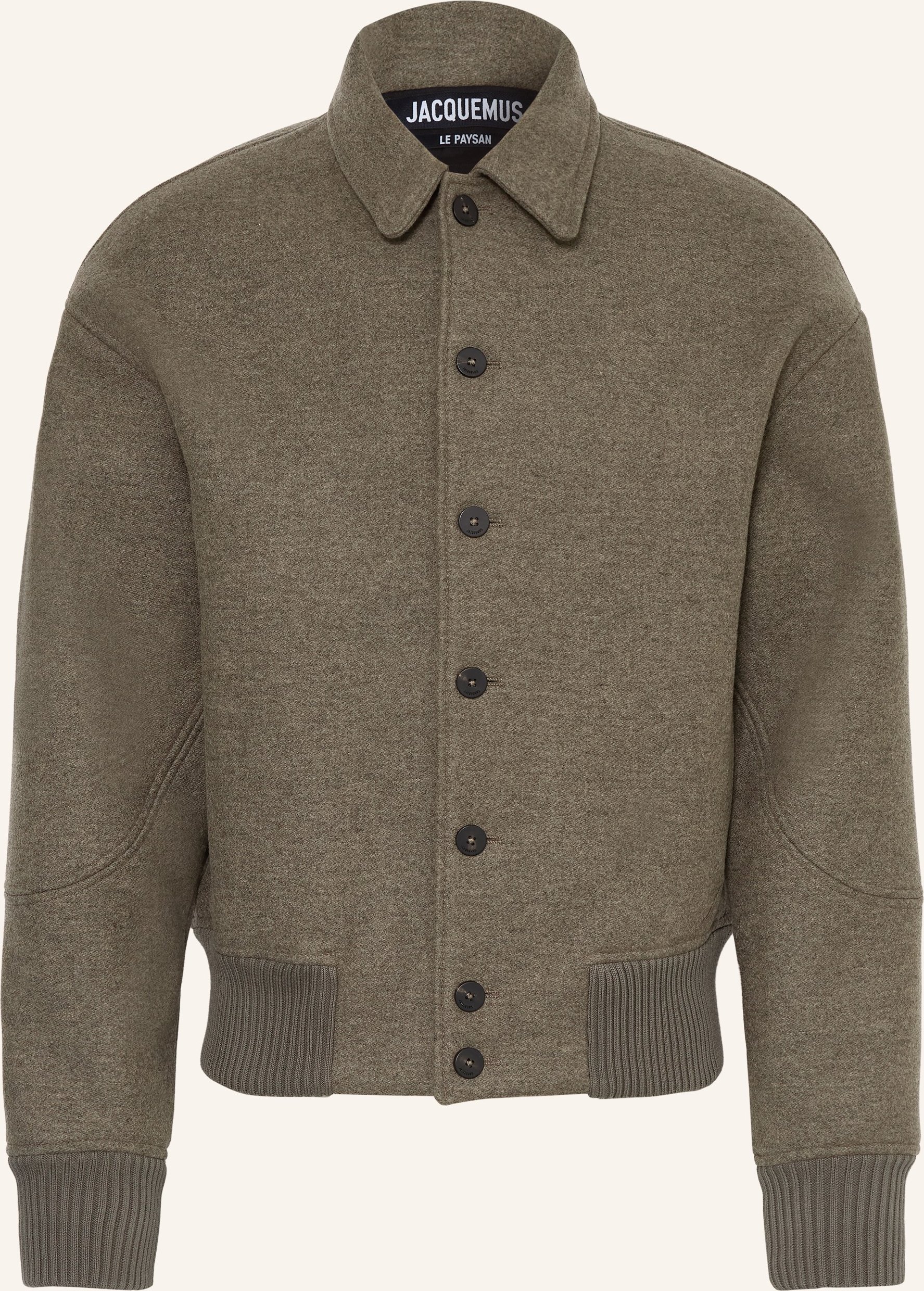 Jacquemus Jacke Le Bomber Feltro gruen