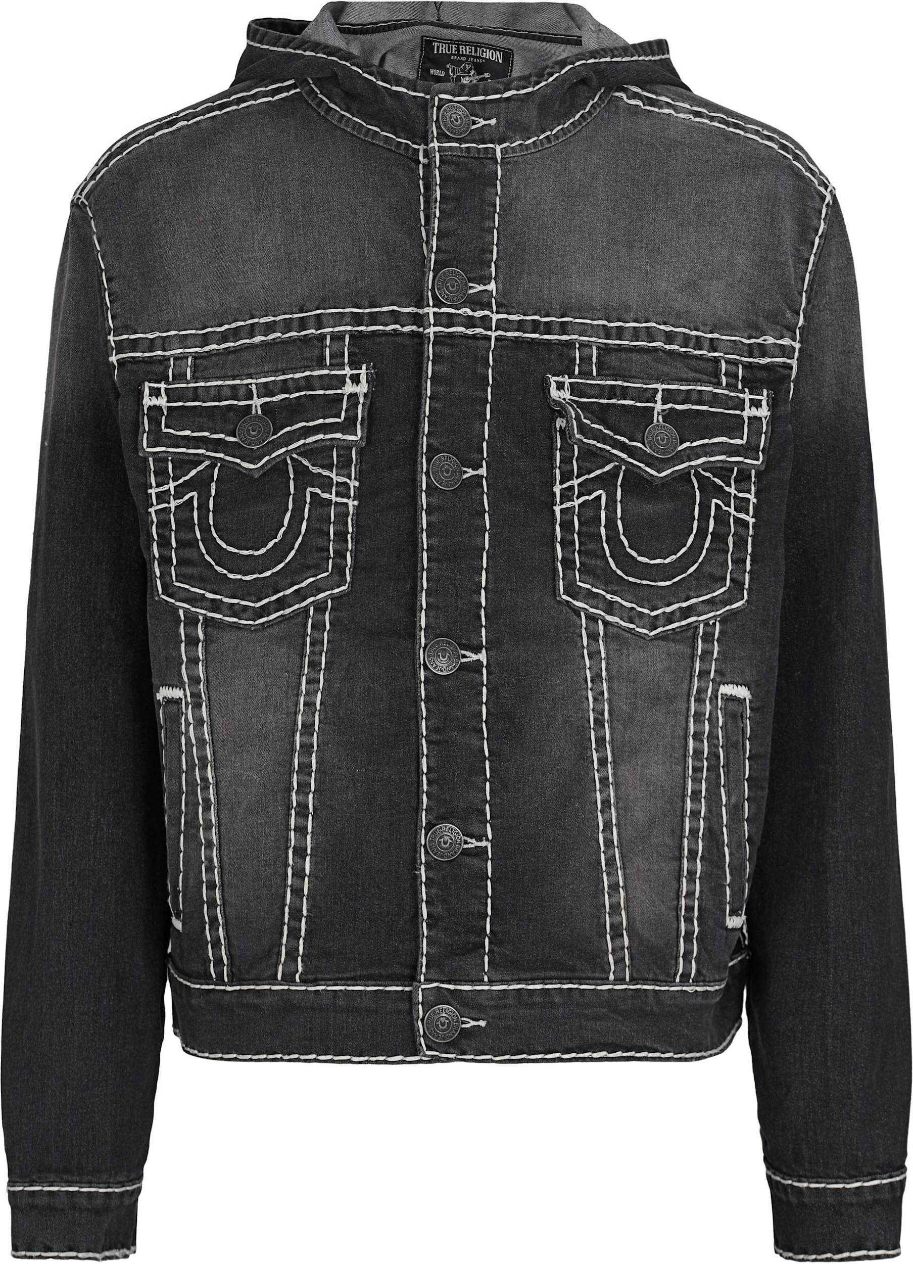 True Religion Jeansjacke schwarz