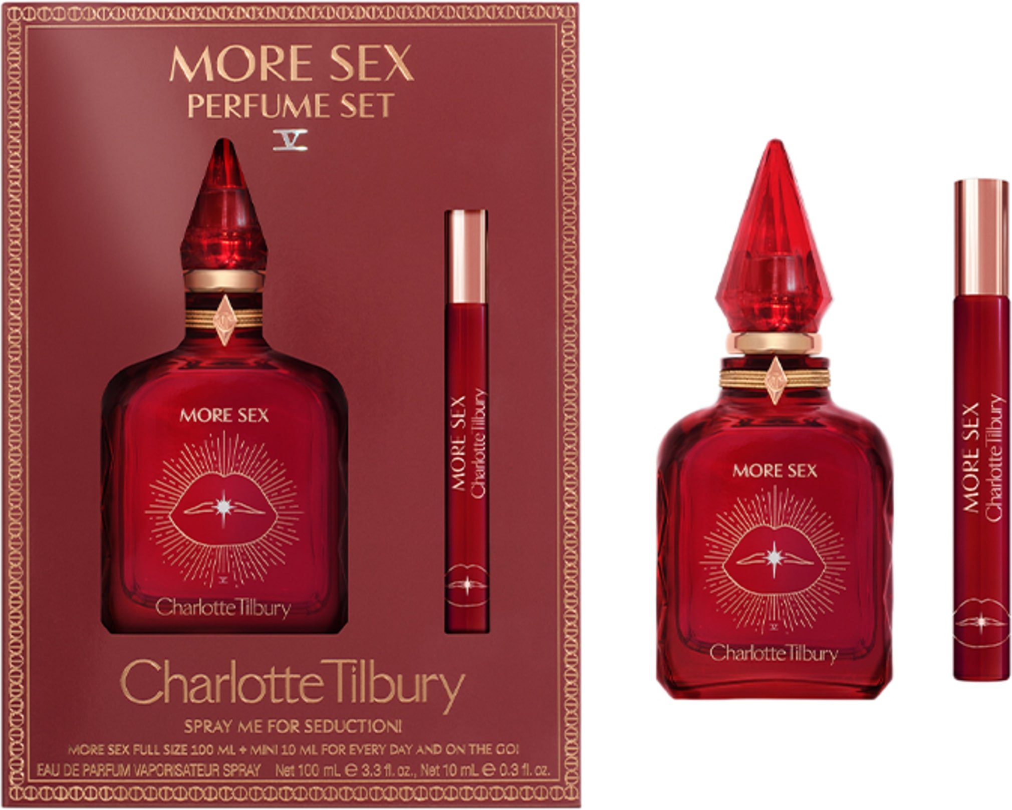 Charlotte Tilbury More Sex Fragrance Set Duft-Set 110 ml