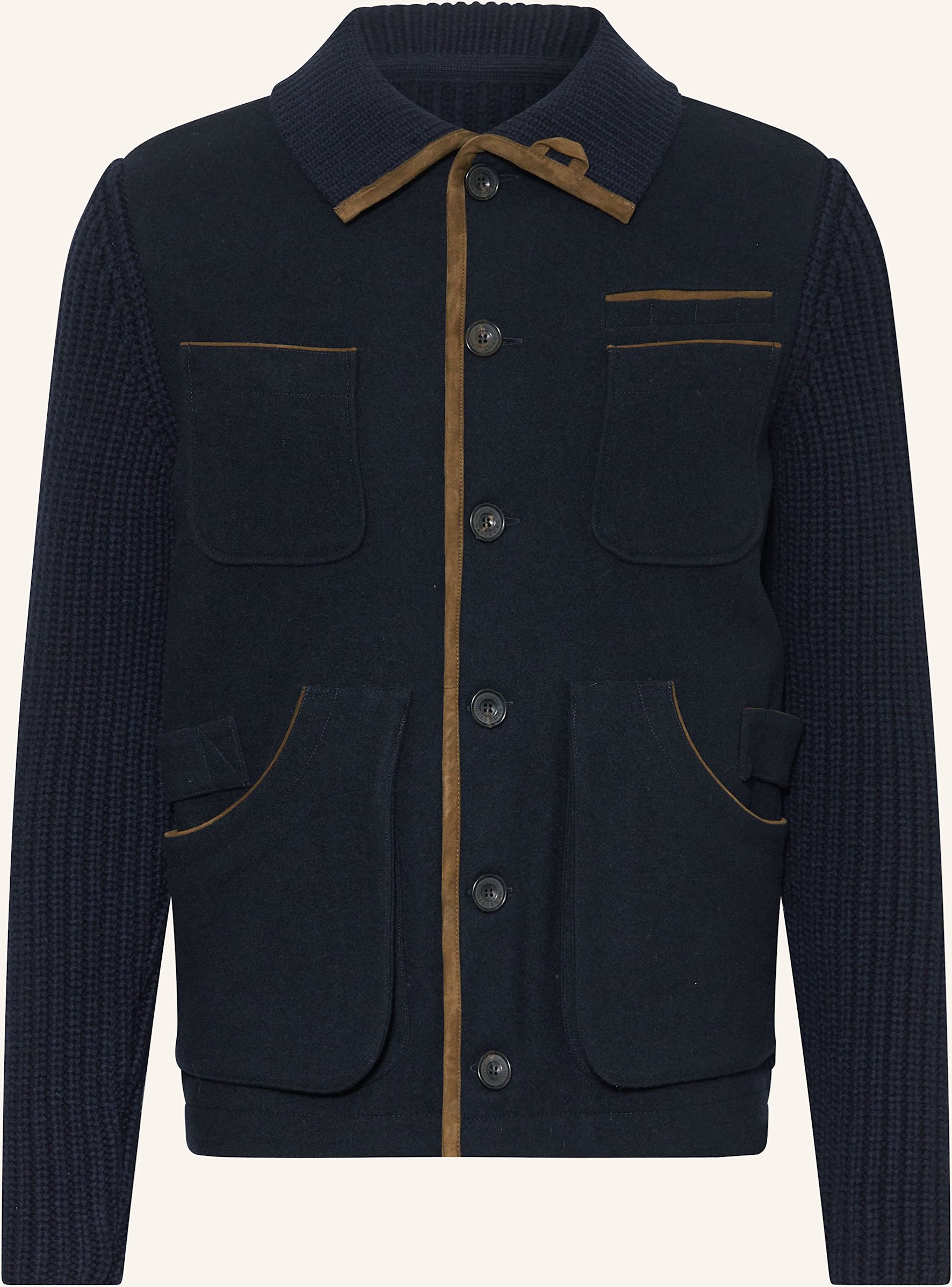 Thumbnail - Habsburg Trachtenjacke Liemberg Im Materialmix blau