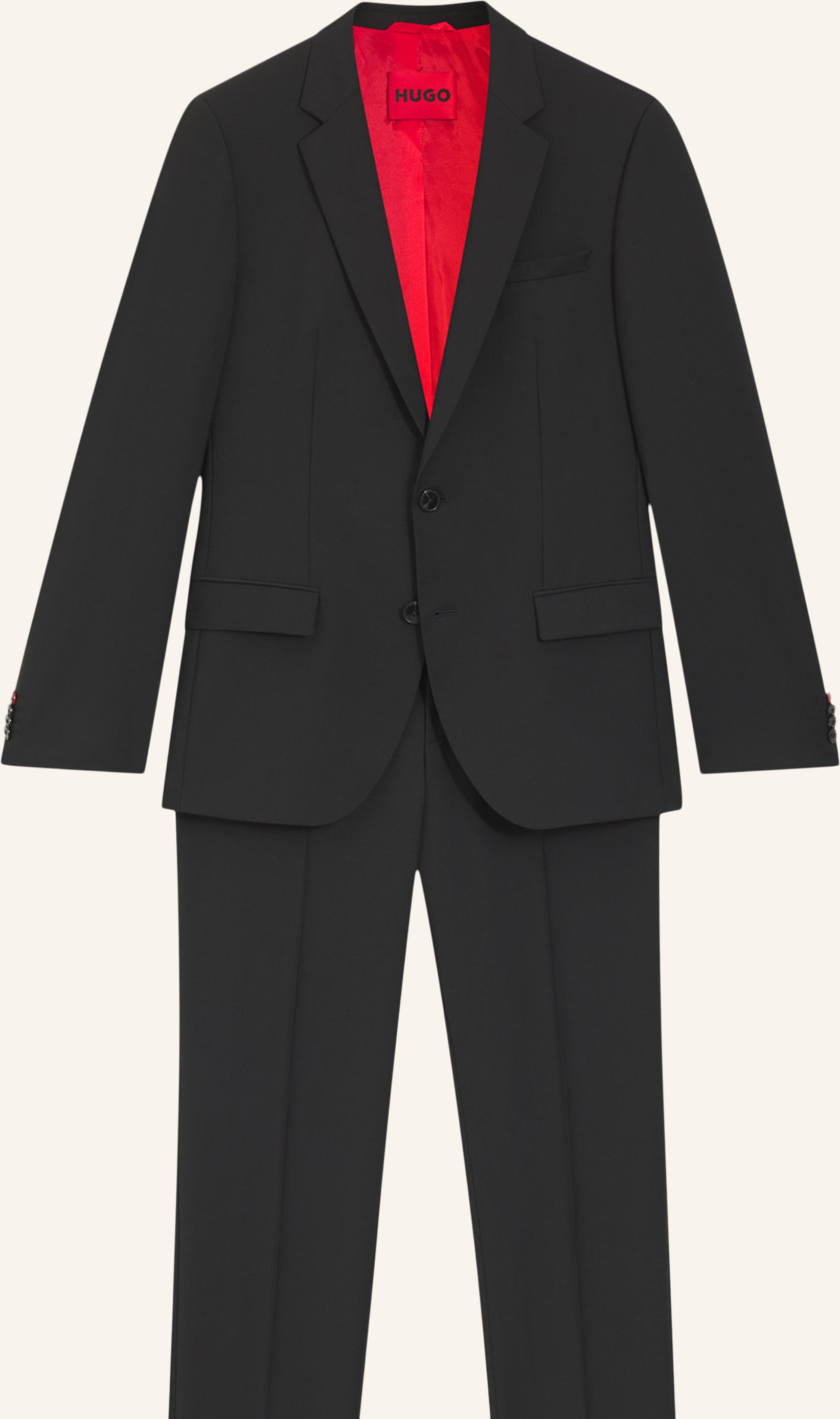 Thumbnail - Hugo Business Anzug Henry/getlin231x Slim Fit schwarz