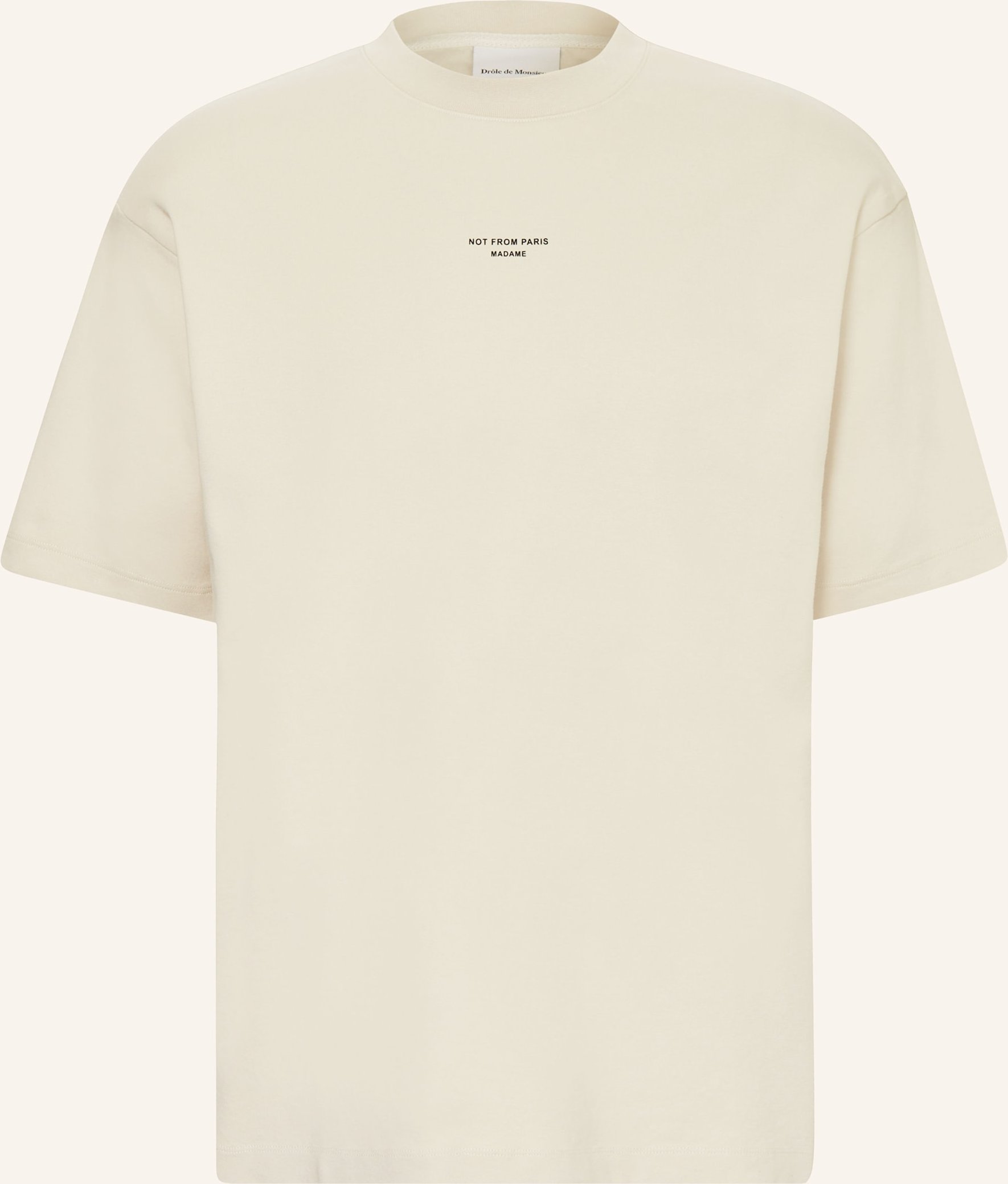 Drôle De Monsieur T-Shirt beige
