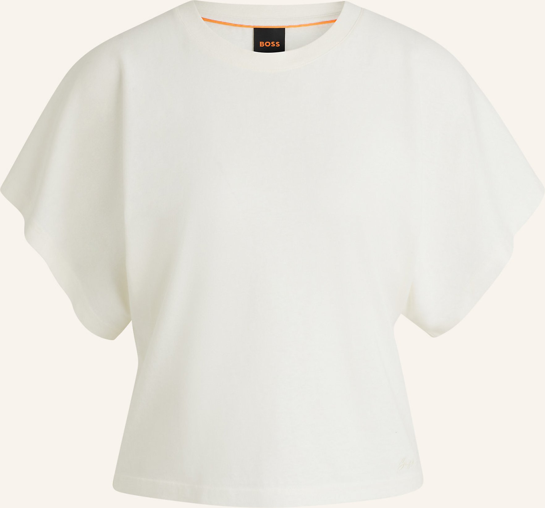 Boss T-Shirt C_Ersi Regular Fit beige