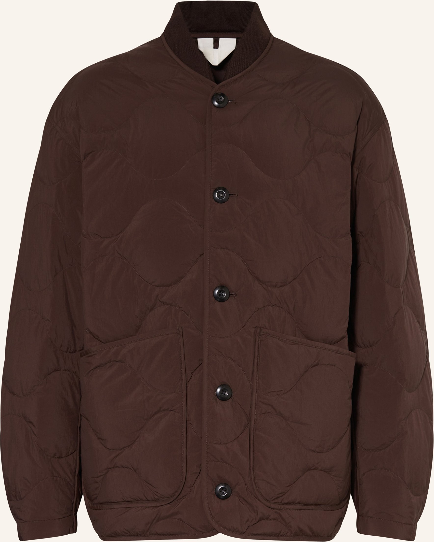 Arket Lightweight-Daunenjacke braun