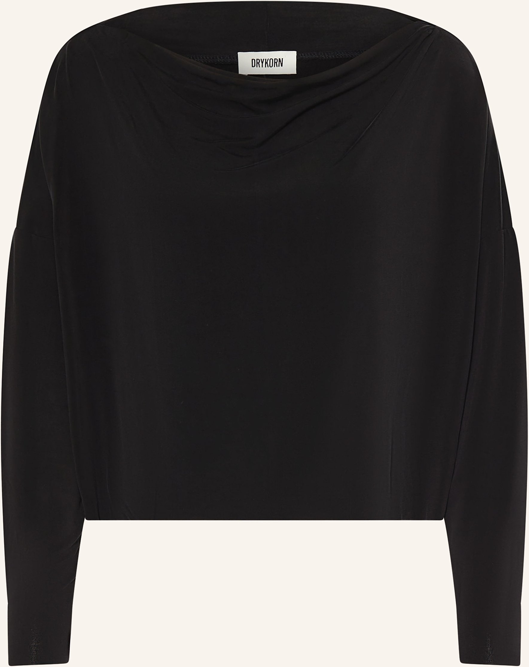 Drykorn Longsleeve Somy schwarz
