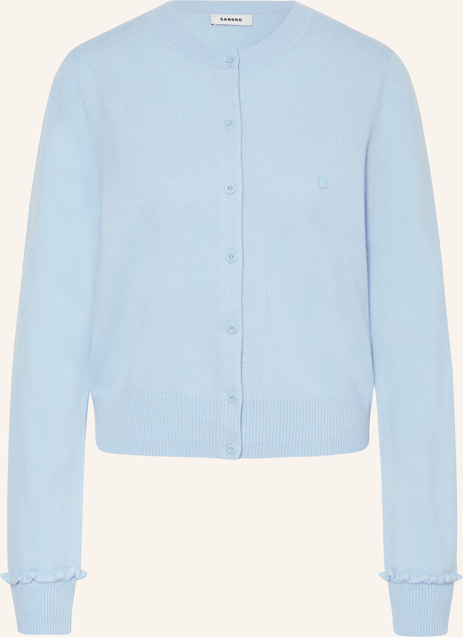 Sandro Strickjacke blau