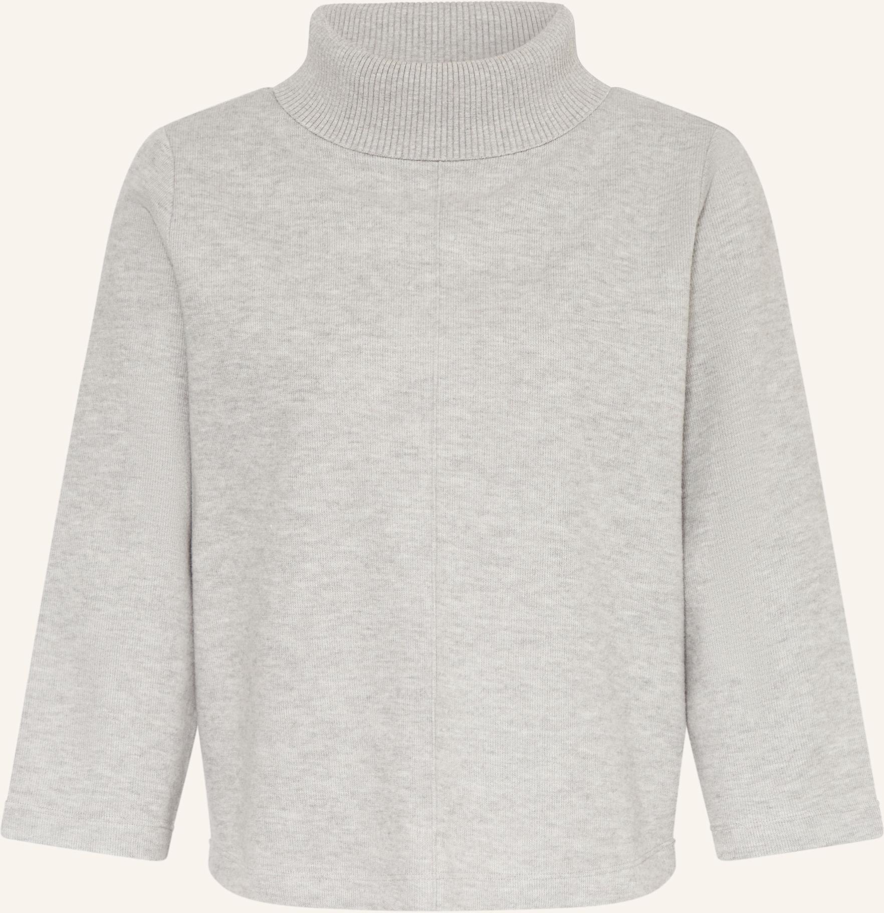Thumbnail - Someday Rollkragenpullover Kanuri Mit 3/4-Arm grau