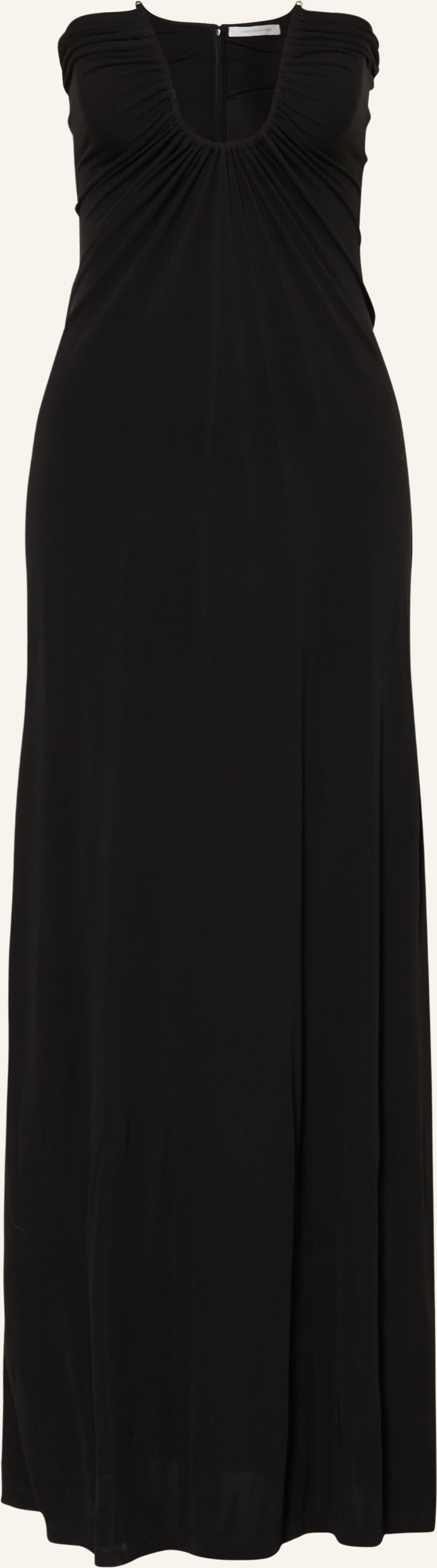 Christopher Esber Off-Shoulder-Kleid schwarz