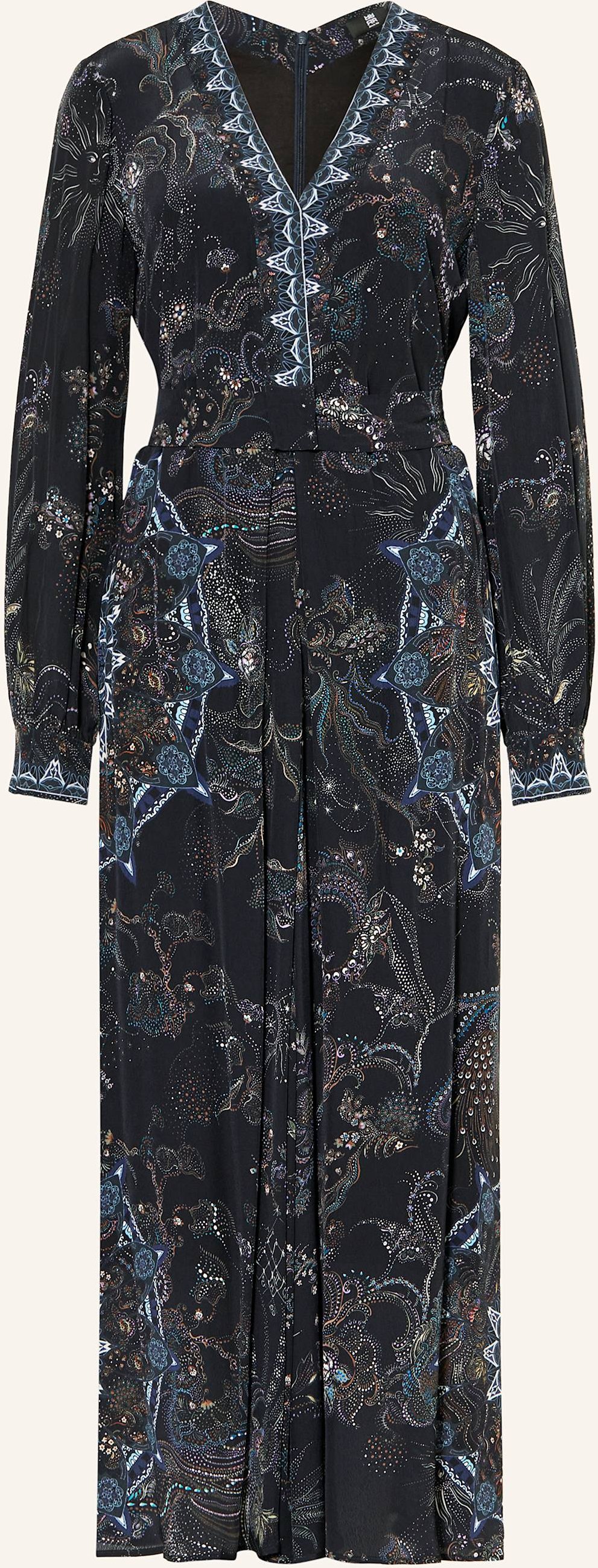 Riani Kleid Mandala schwarz