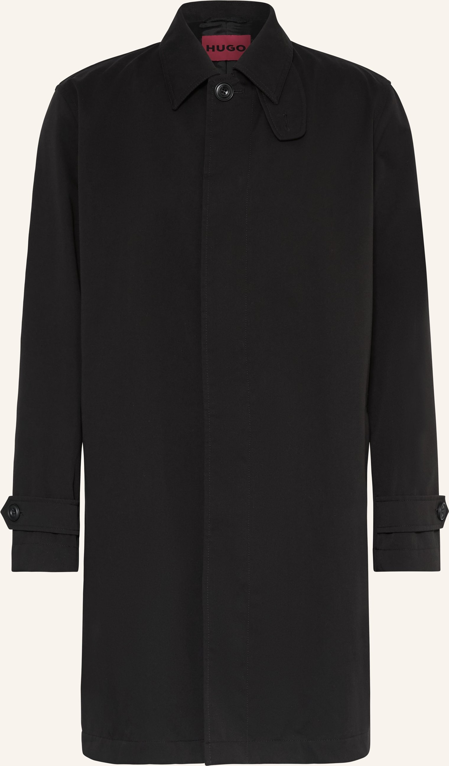 Hugo Mantel Maver schwarz