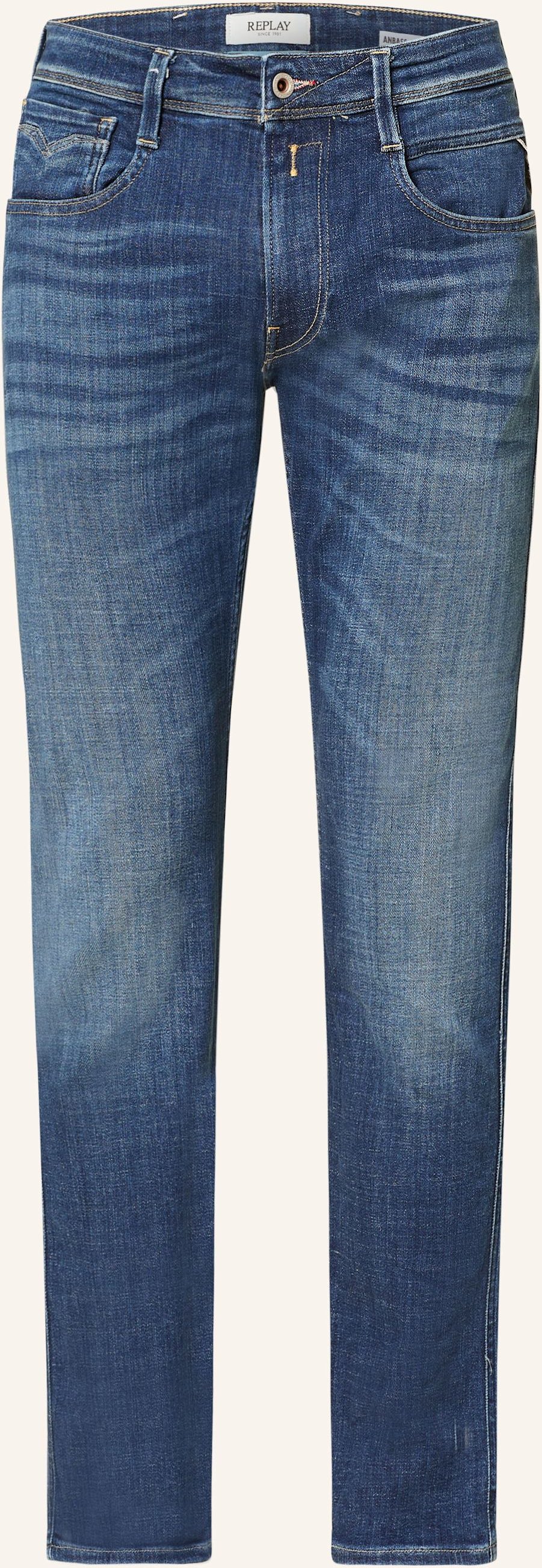 Replay Jeans Anbass Slim Fit blau