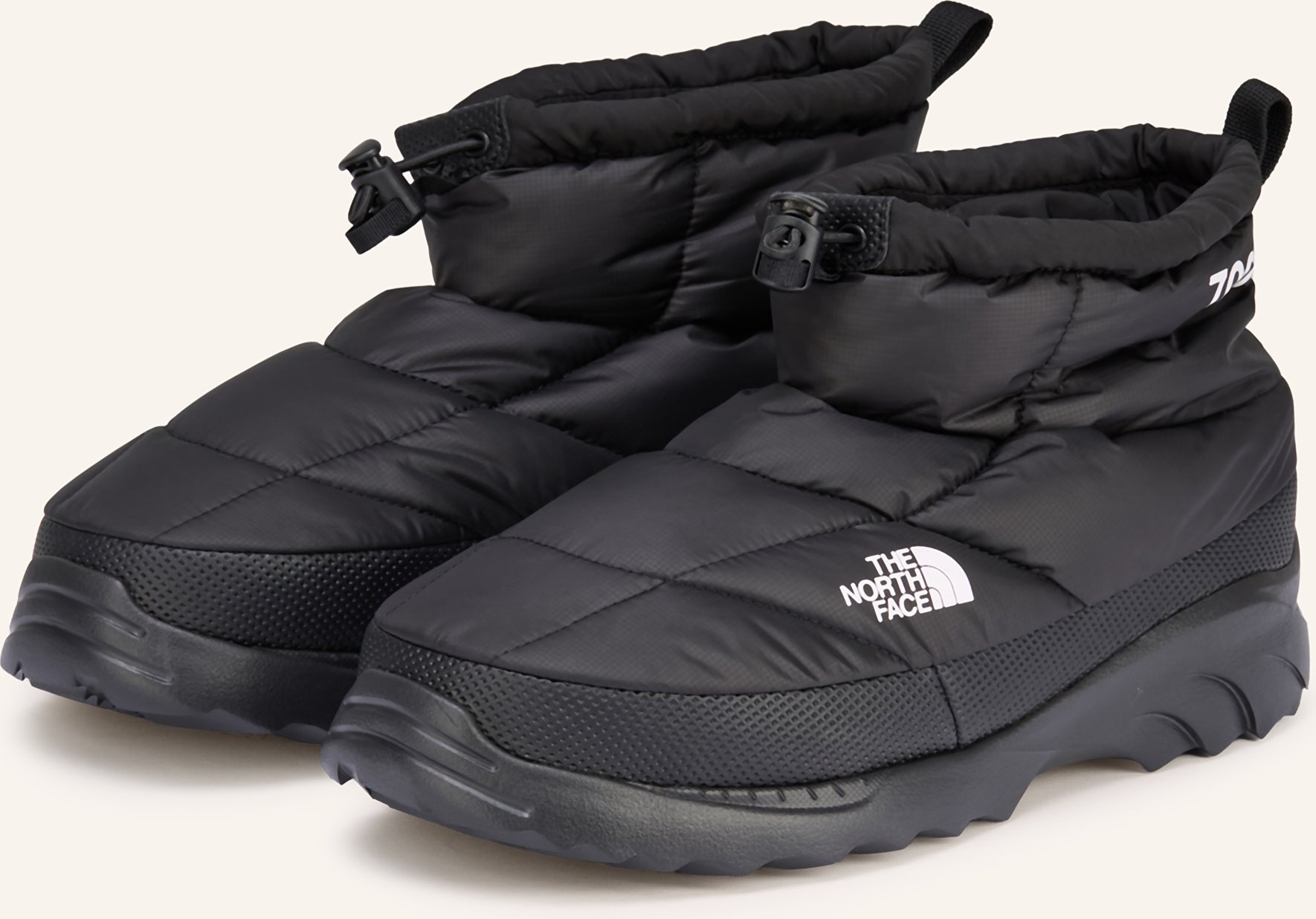 The North Face Boots Nuptse Traction schwarz