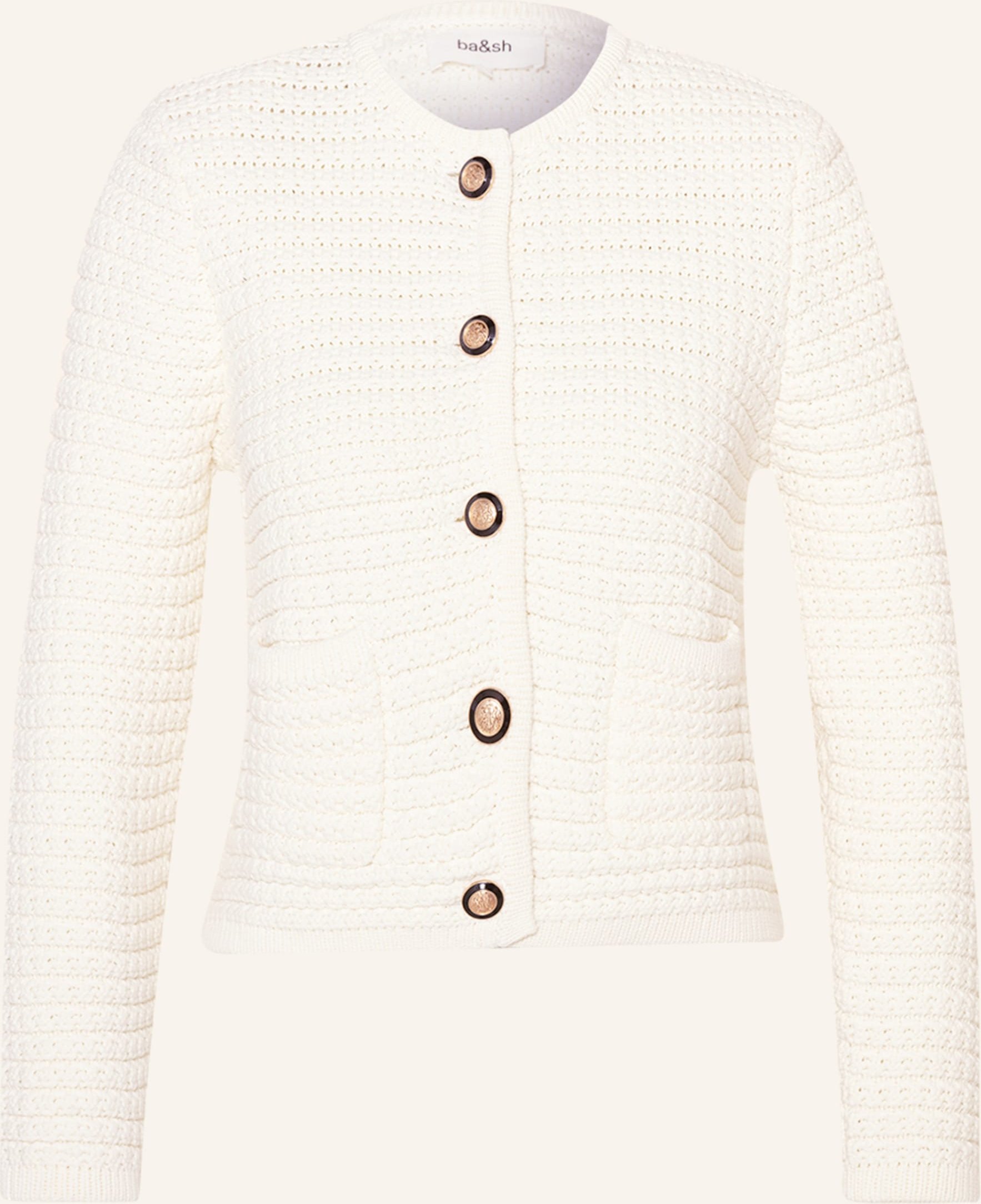 Ba&Sh Strickjacke Gaspard weiss