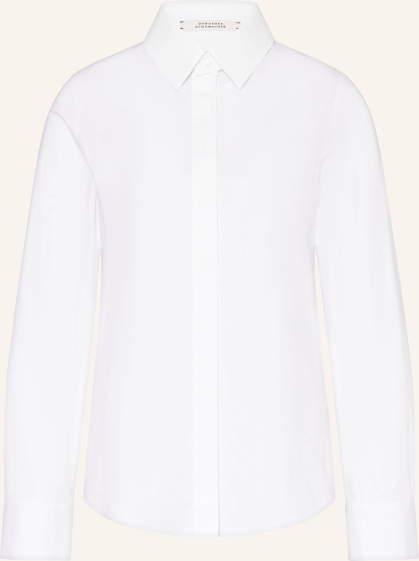 Thumbnail - Dorothee Schumacher Hemdbluse Poplin Power weiss
